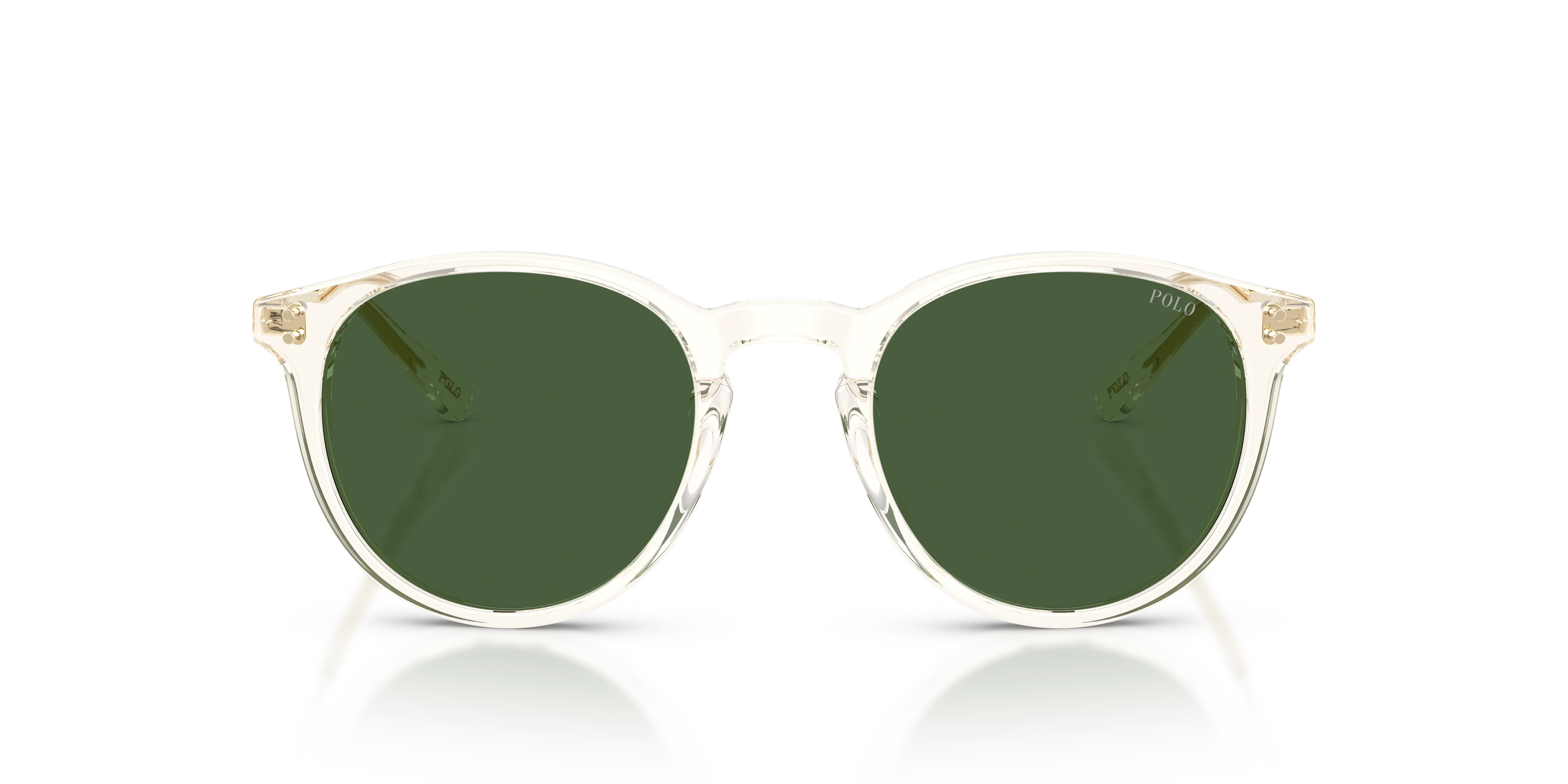 Polo Ralph Lauren PH4239U 635771 Occhiali da sole Acetato Giallo Verde Pantos Normale - immagine 3