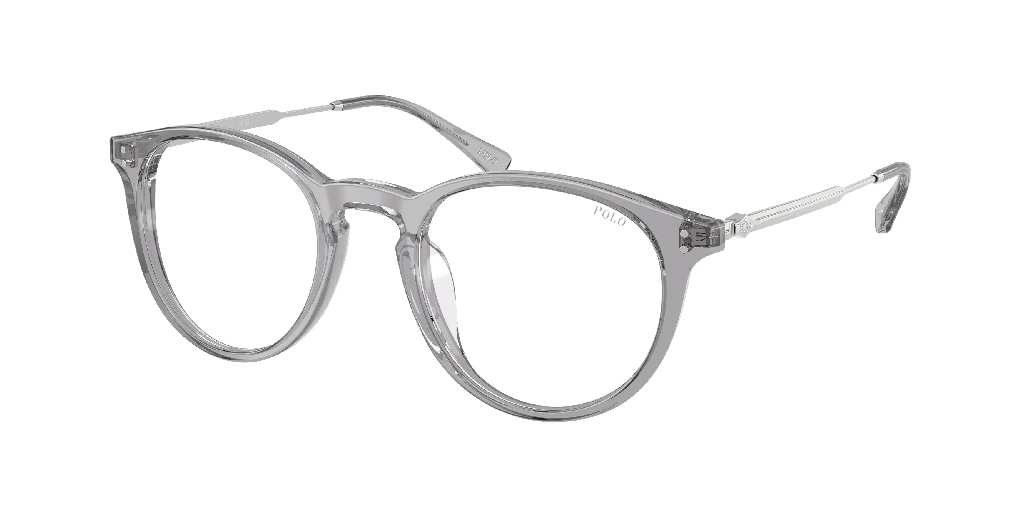 Polo Ralph Lauren PH4239U 6356SB Occhiali da sole Acetato Grigio Trasparente Pantos Normale - immagine 1