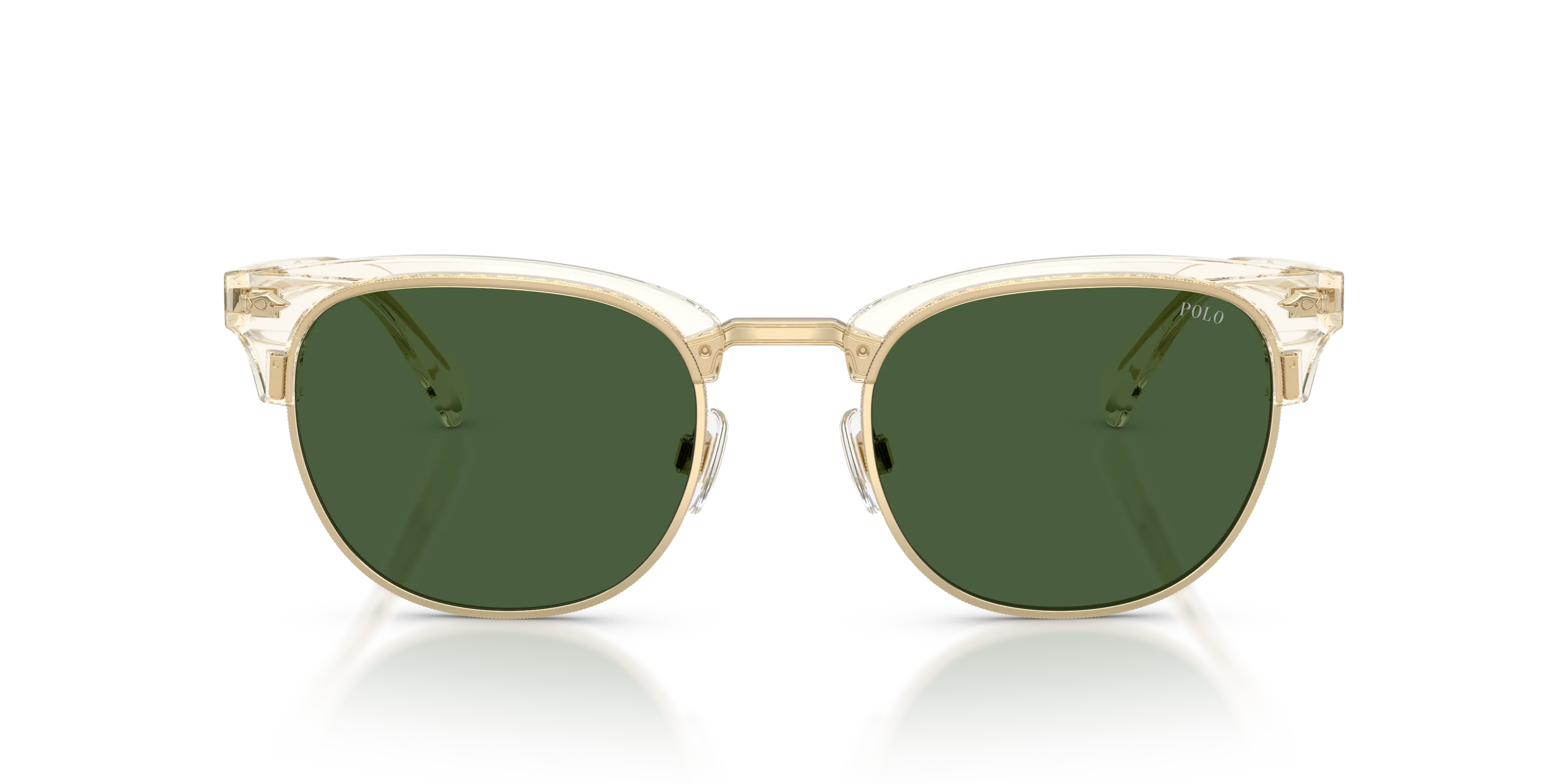 Polo Ralph Lauren PH4217 635771 Occhiali da sole Acetato Giallo Verde Rotonda Normale - immagine 3