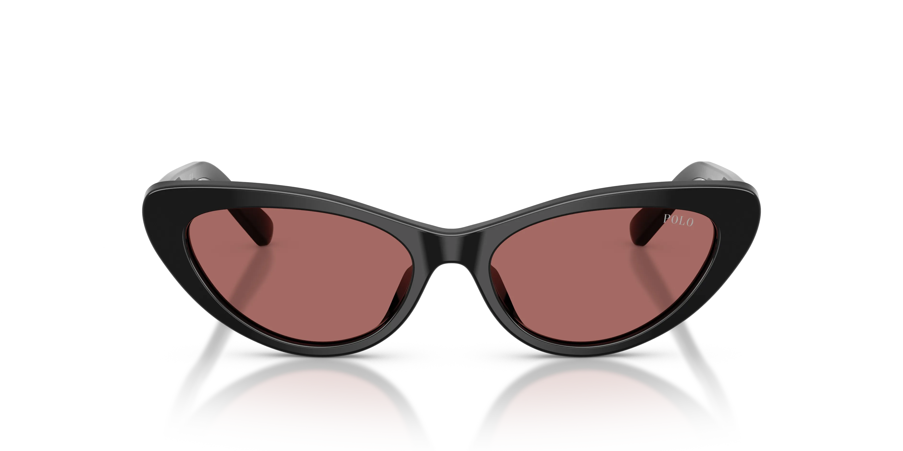 Polo Ralph Lauren PH4199U 500169 Occhiali da sole Acetato Nero Viola Cat Eye Normale - immagine 3