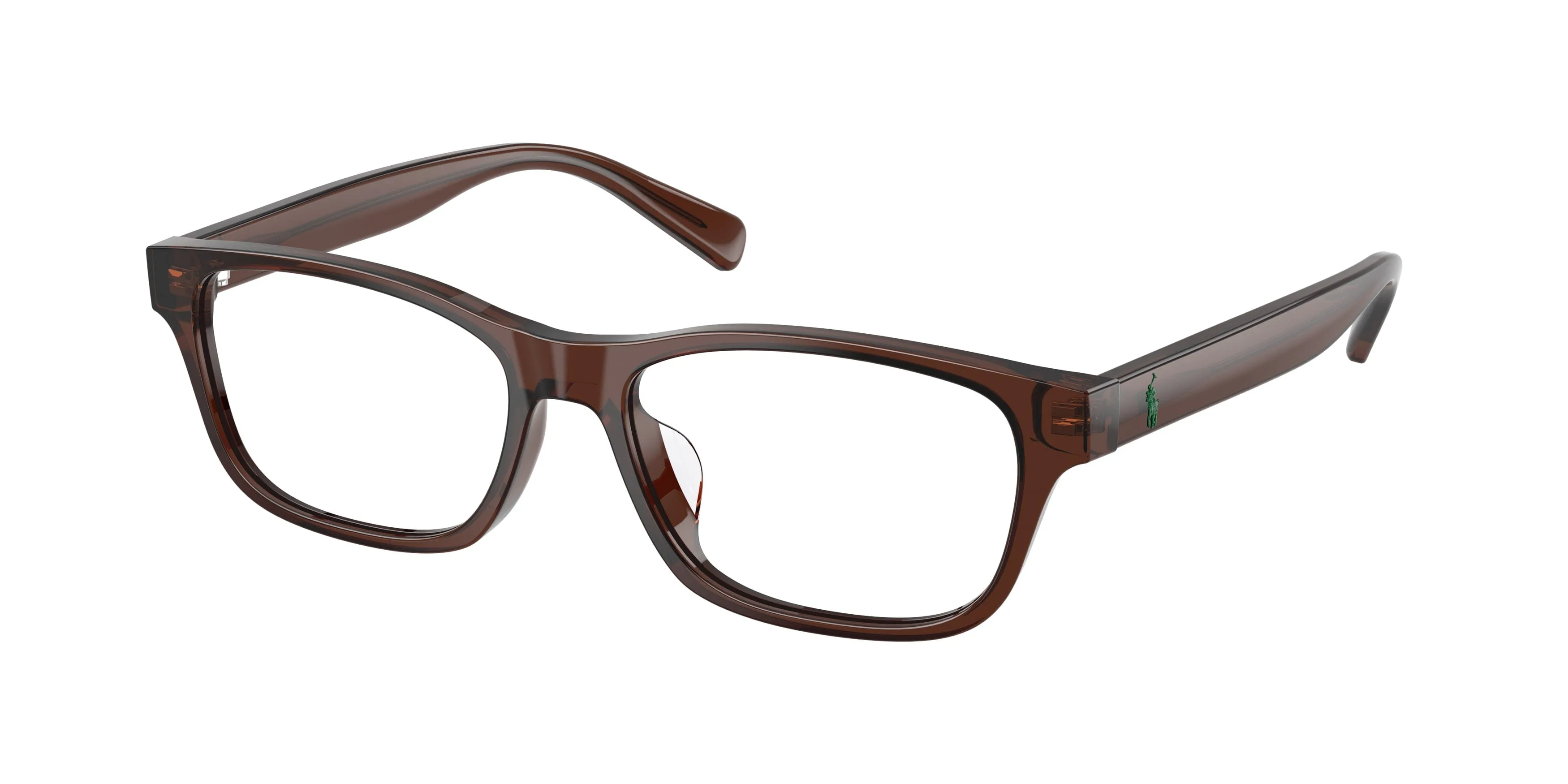 Polo Ralph Lauren PH2306D 6282 Montature da vista Acetato Marrone Trasparente Pillow Normale - immagine 1