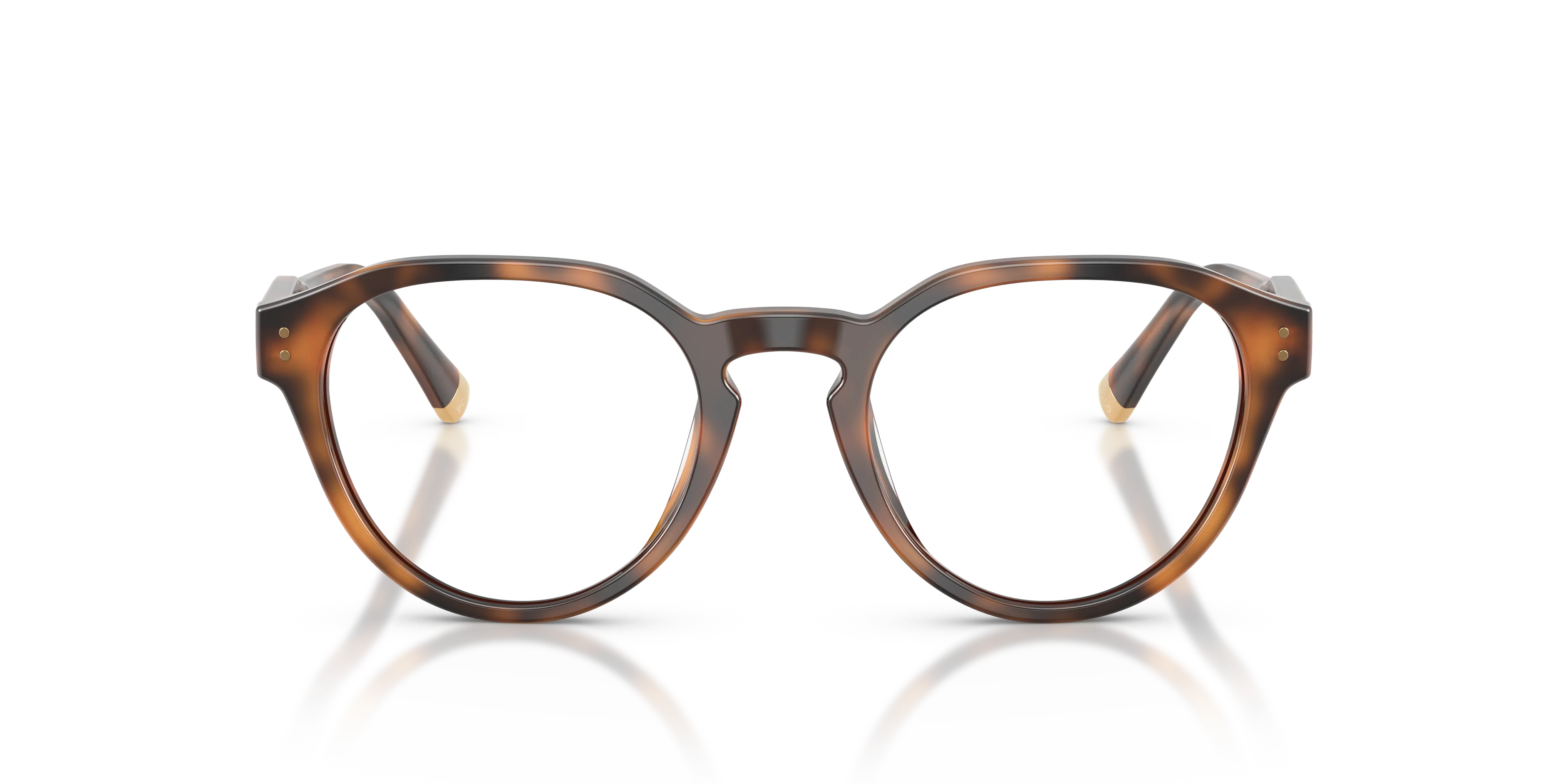Polo Ralph Lauren PH2304U 6089 Montature da vista Acetato Rosso Trasparente Pantos Normale - immagine 3