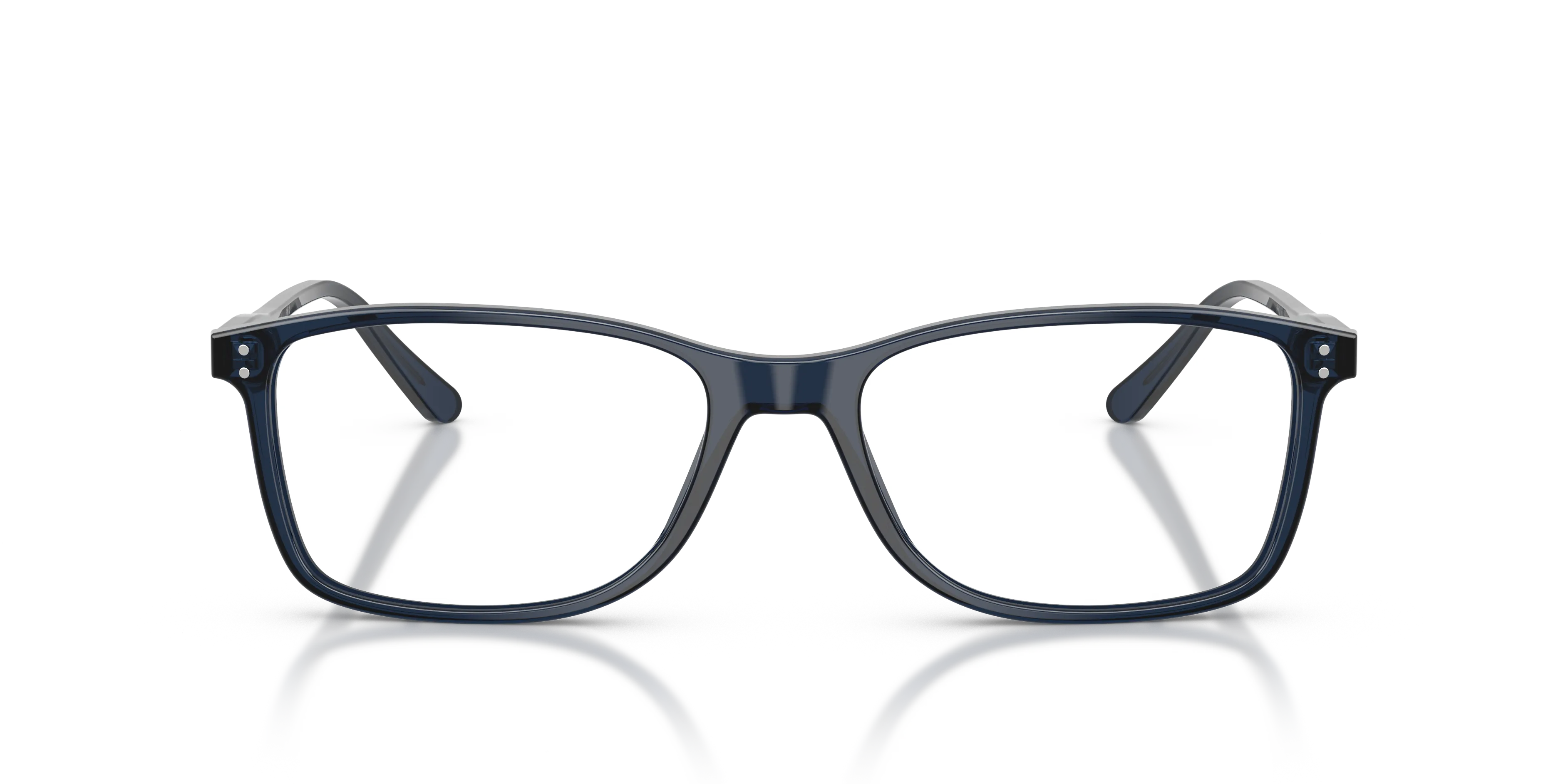 Polo Ralph Lauren PH2155 5964 Montature da vista Acetato Blu Trasparente Squadrata Normale - immagine 3
