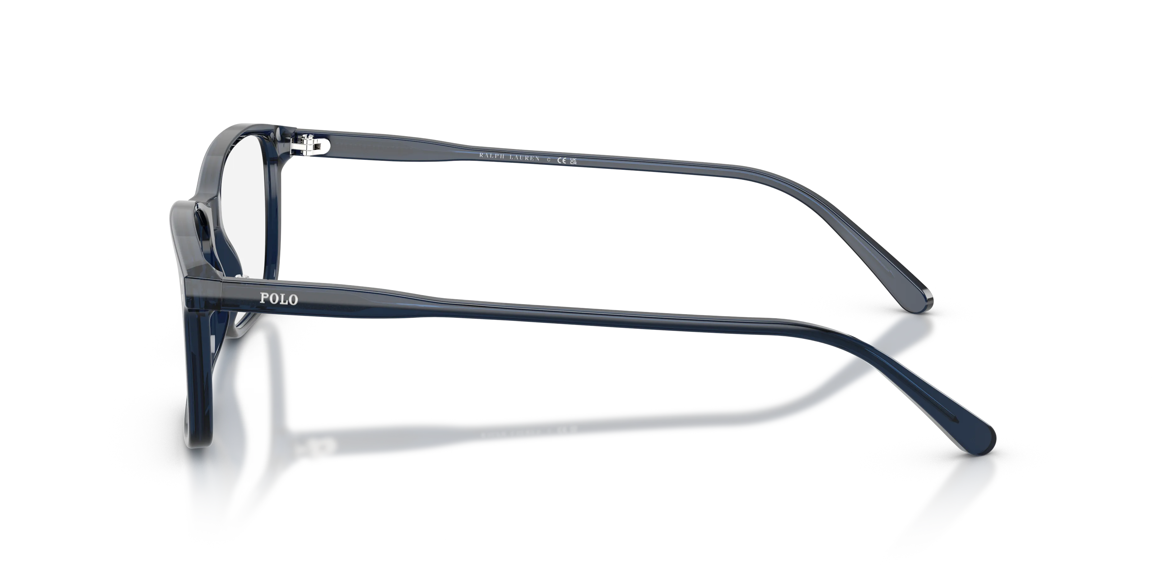 Polo Ralph Lauren PH2155 5964 Montature da vista Acetato Blu Trasparente Squadrata Normale - immagine 4