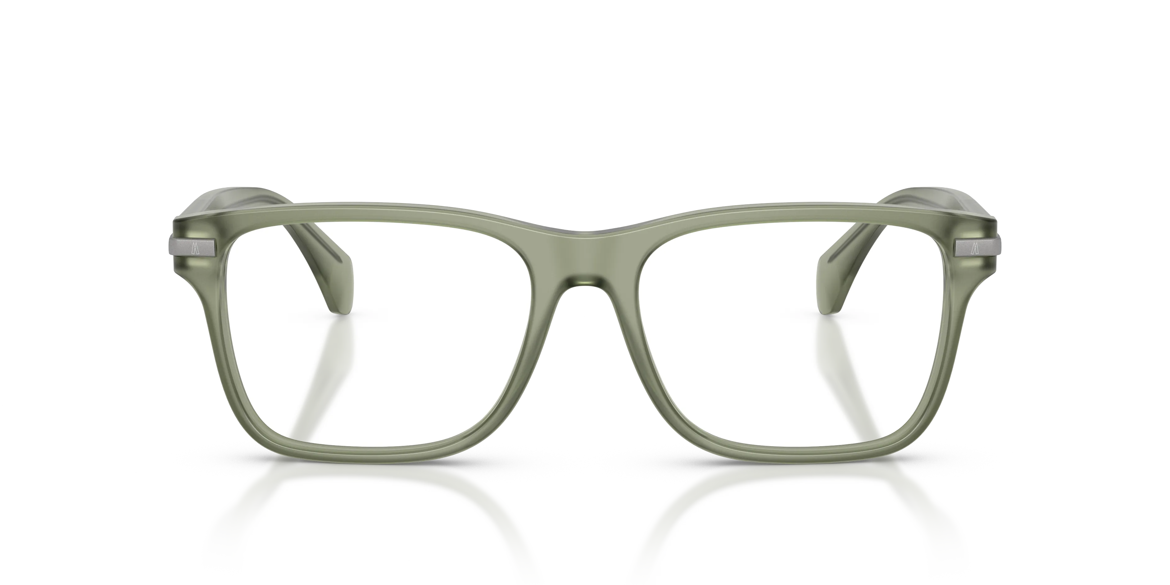 Moncler ME2016 3021 Montature da vista Acetato Verde Trasparente Pillow Normale - immagine 3