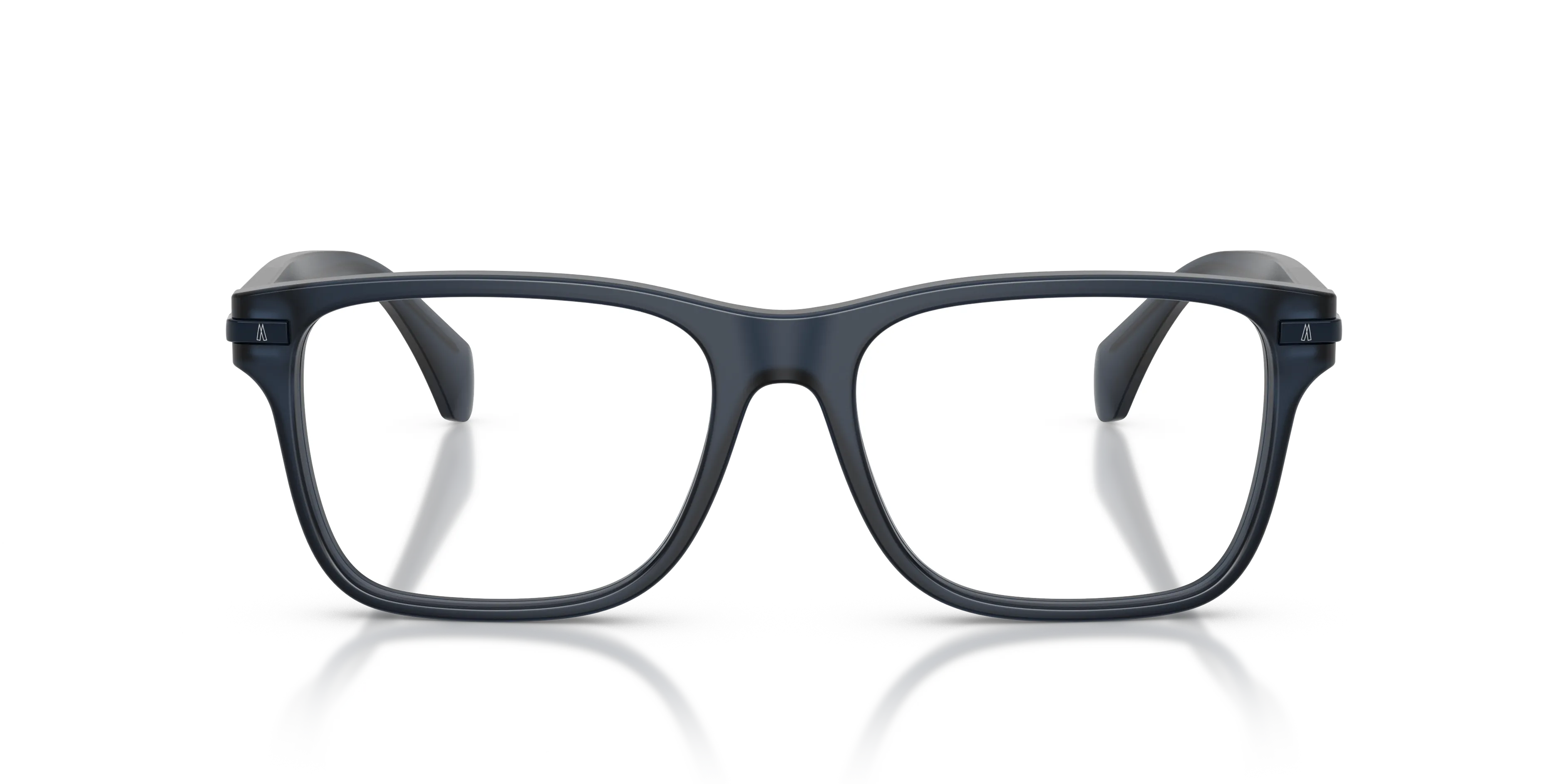 Moncler ME2016 3020 Montature da vista Acetato Blu Trasparente Pillow Normale - immagine 3