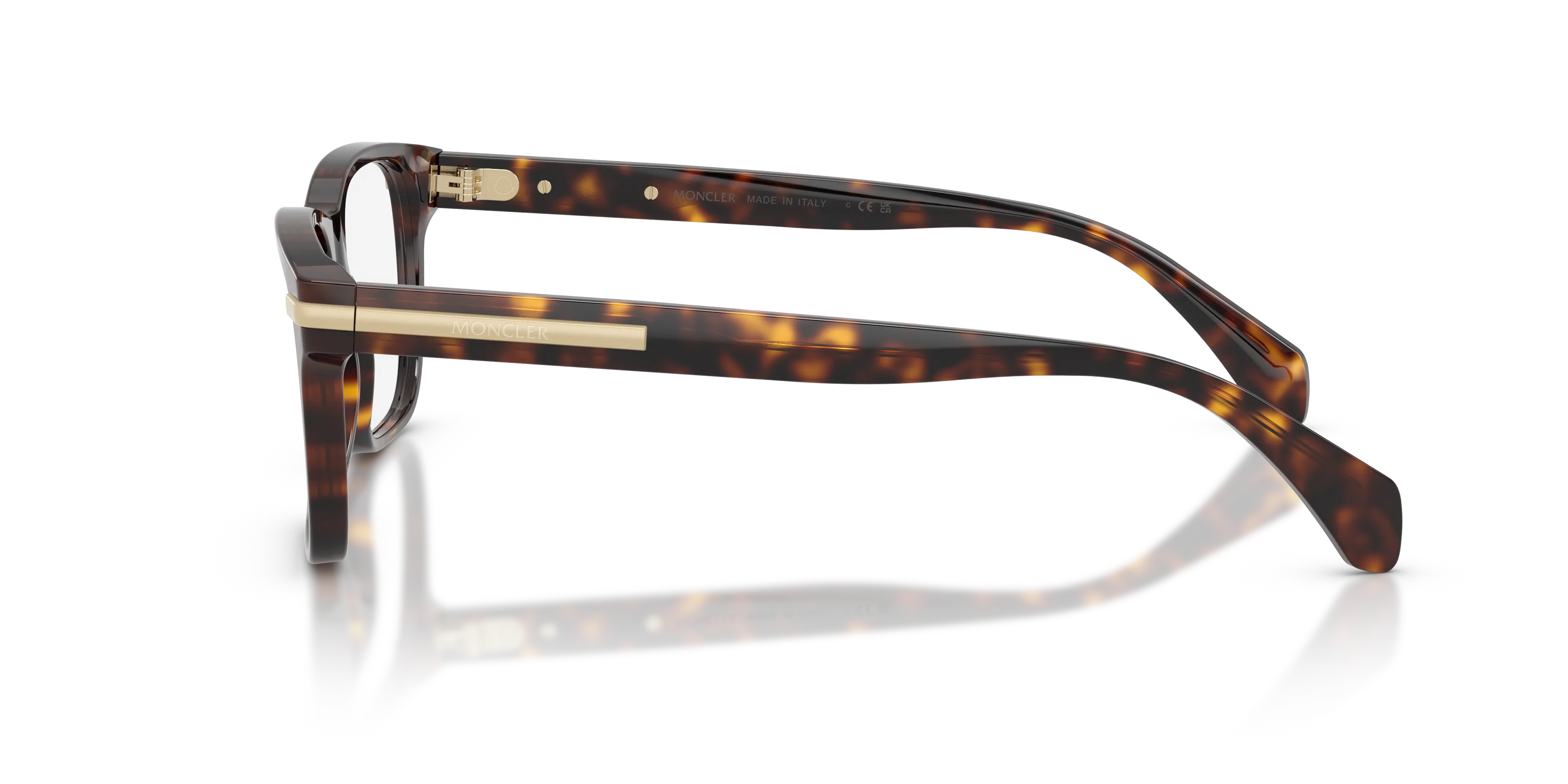 Moncler ME2016 3002 Montature da vista Acetato Tartaruga Trasparente Pillow Normale - immagine 4