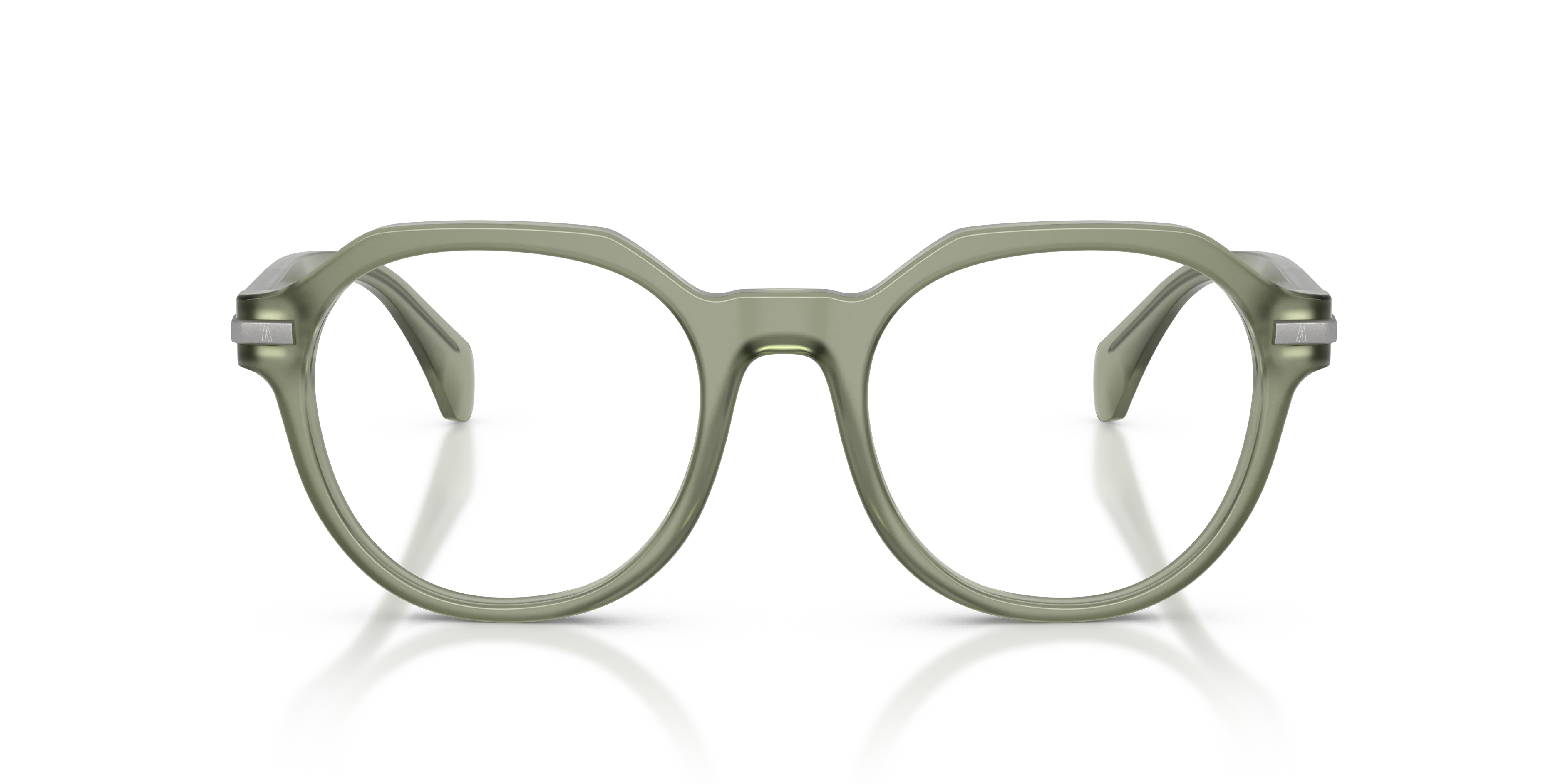 Moncler ME2014 3021 Montature da vista Acetato Verde Trasparente Pantos Normale - immagine 3