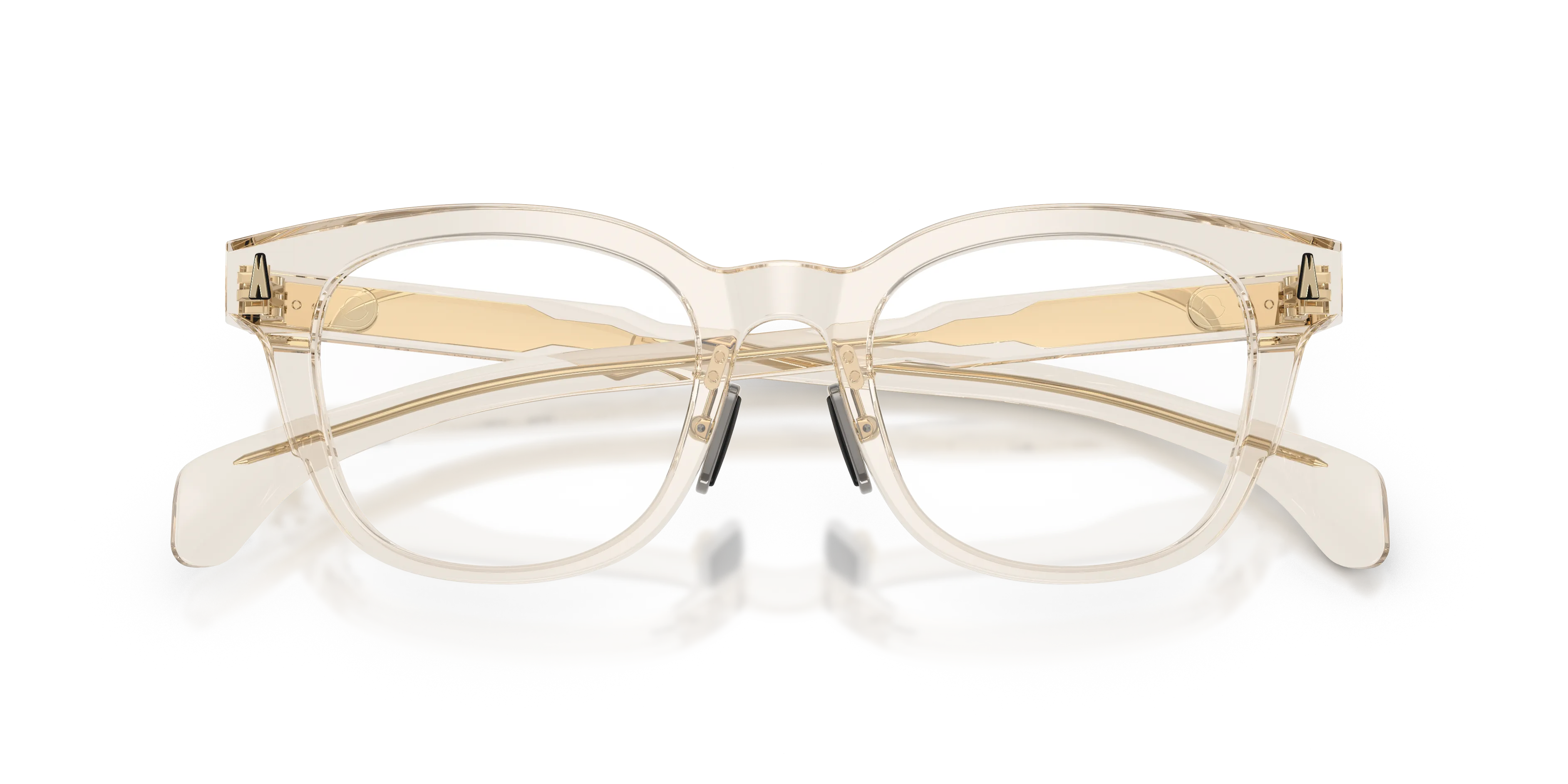 Moncler ME2011D 3003 Montature da vista Acetato Trasparente Trasparente Pantos Normale - immagine 2