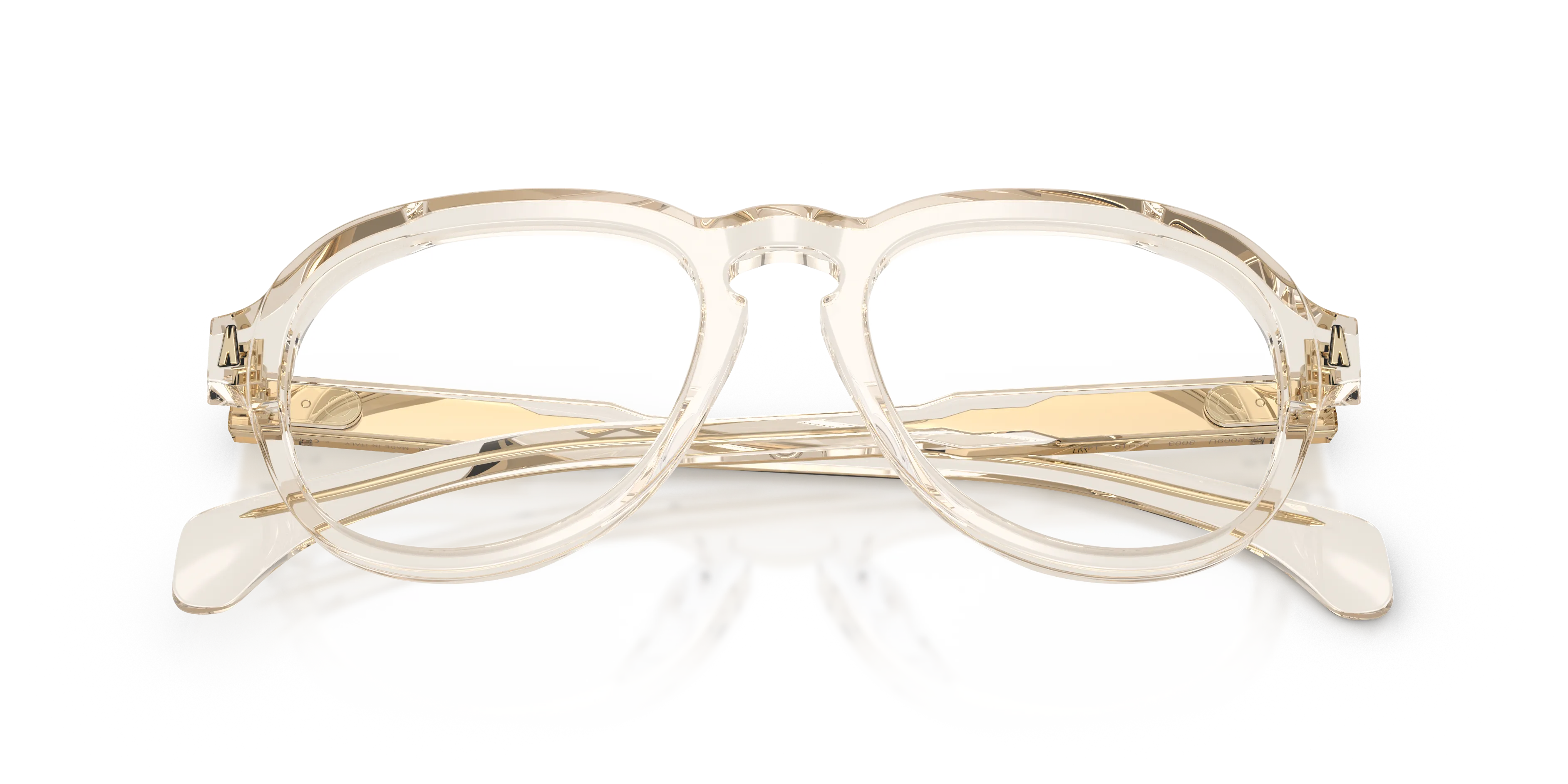 Moncler ME2009U 3003 Montature da vista Acetato Trasparente Trasparente Pilot Normale - immagine 2