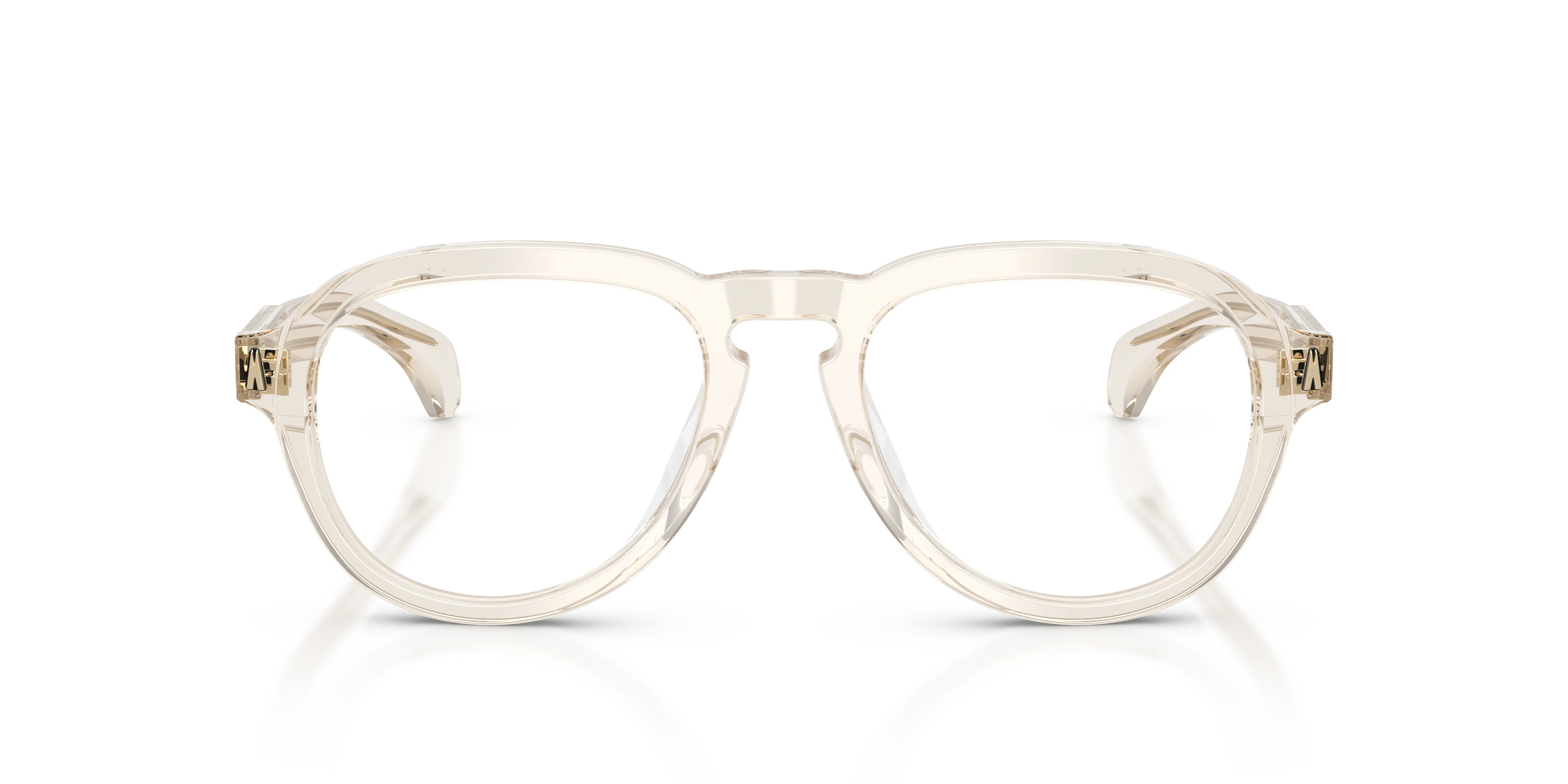 Moncler ME2009U 3003 Montature da vista Acetato Trasparente Trasparente Pilot Normale - immagine 3