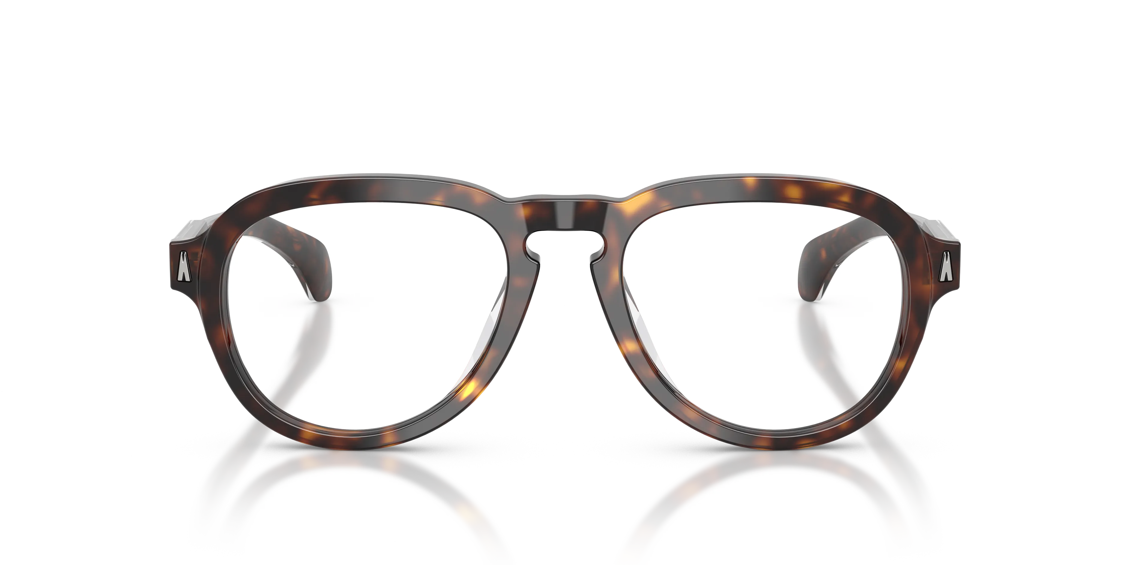 Moncler ME2009U 3002 Montature da vista Acetato Tartaruga Trasparente Pilot Normale - immagine 3