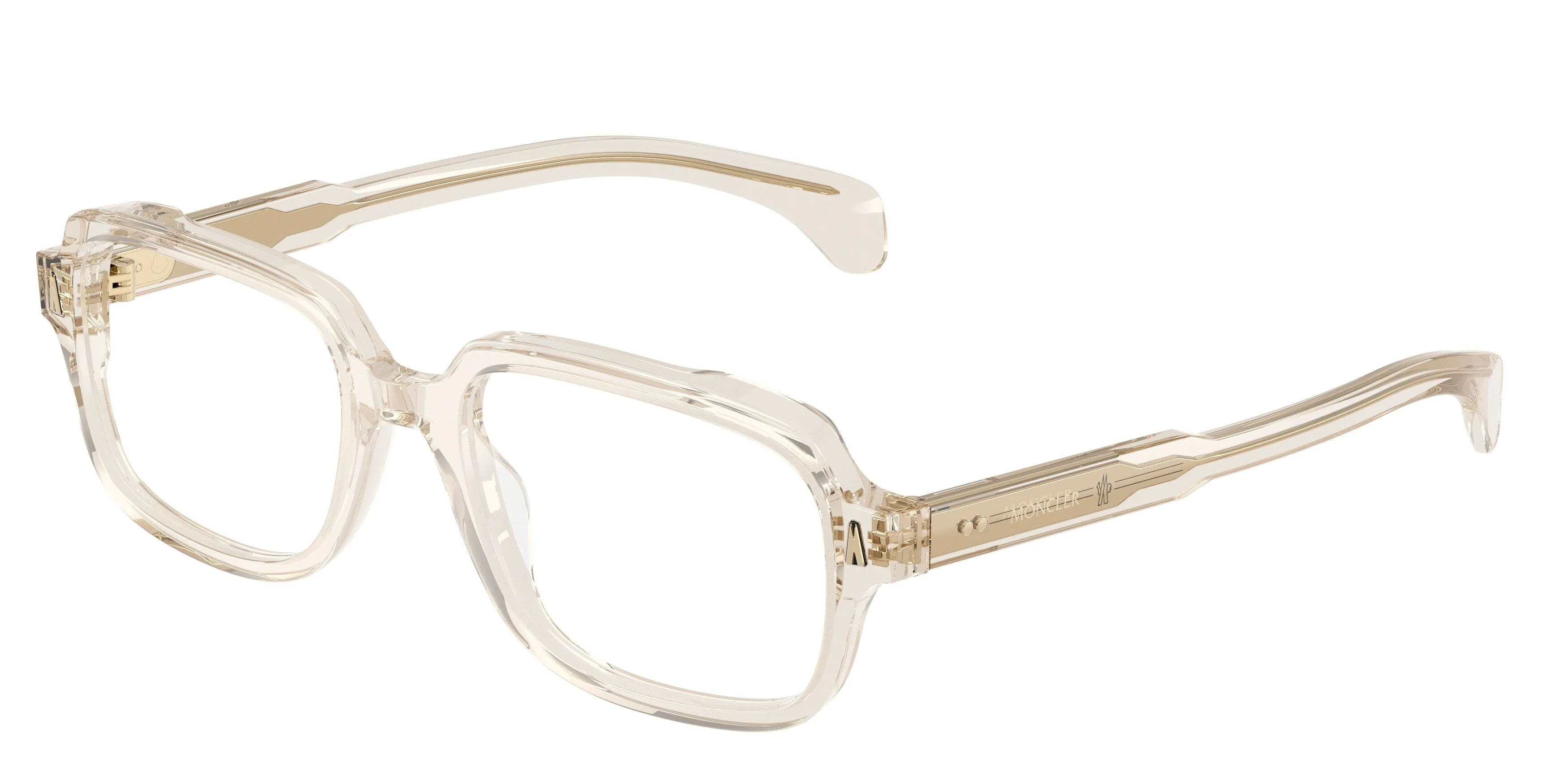 Moncler ME2008 3003 Montature da vista Acetato Trasparente Trasparente Pillow Normale - immagine 1