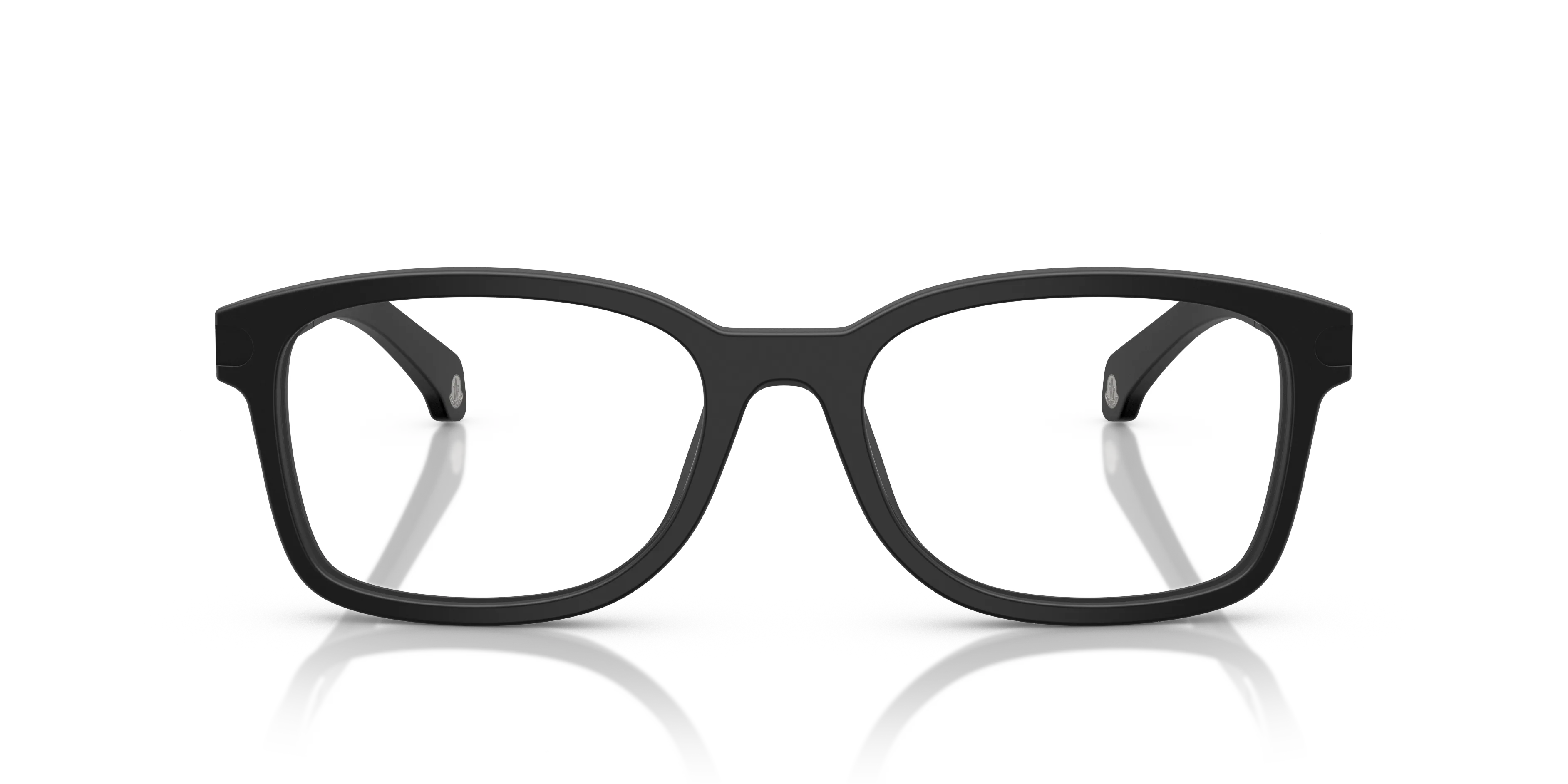 Moncler ME2006 3010 Montature da vista Acetato Nero Trasparente Pillow Normale - immagine 3