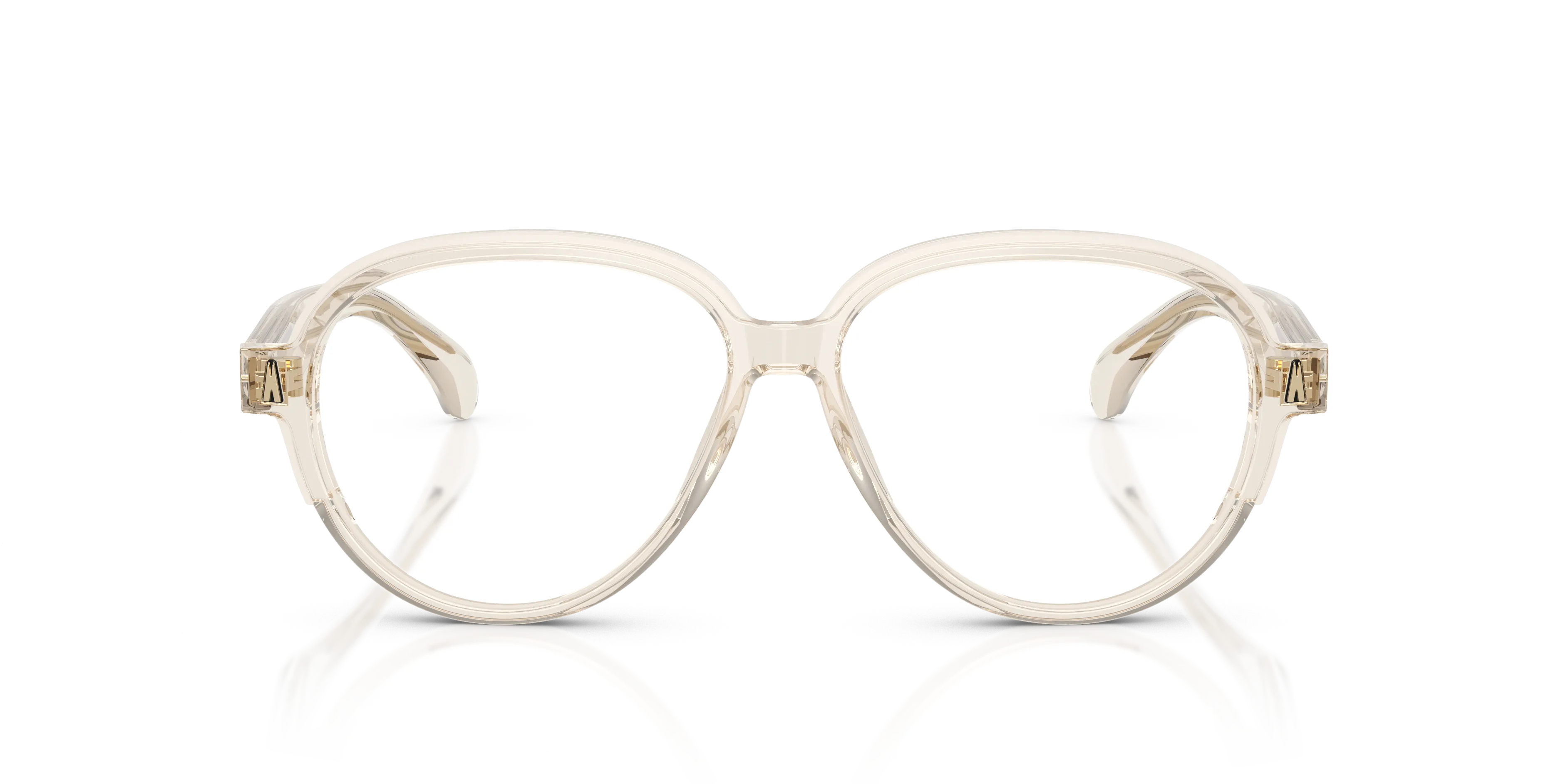 Moncler ME2003 3003 Montature da vista Acetato Bianco Trasparente Pilot Normale - immagine 3