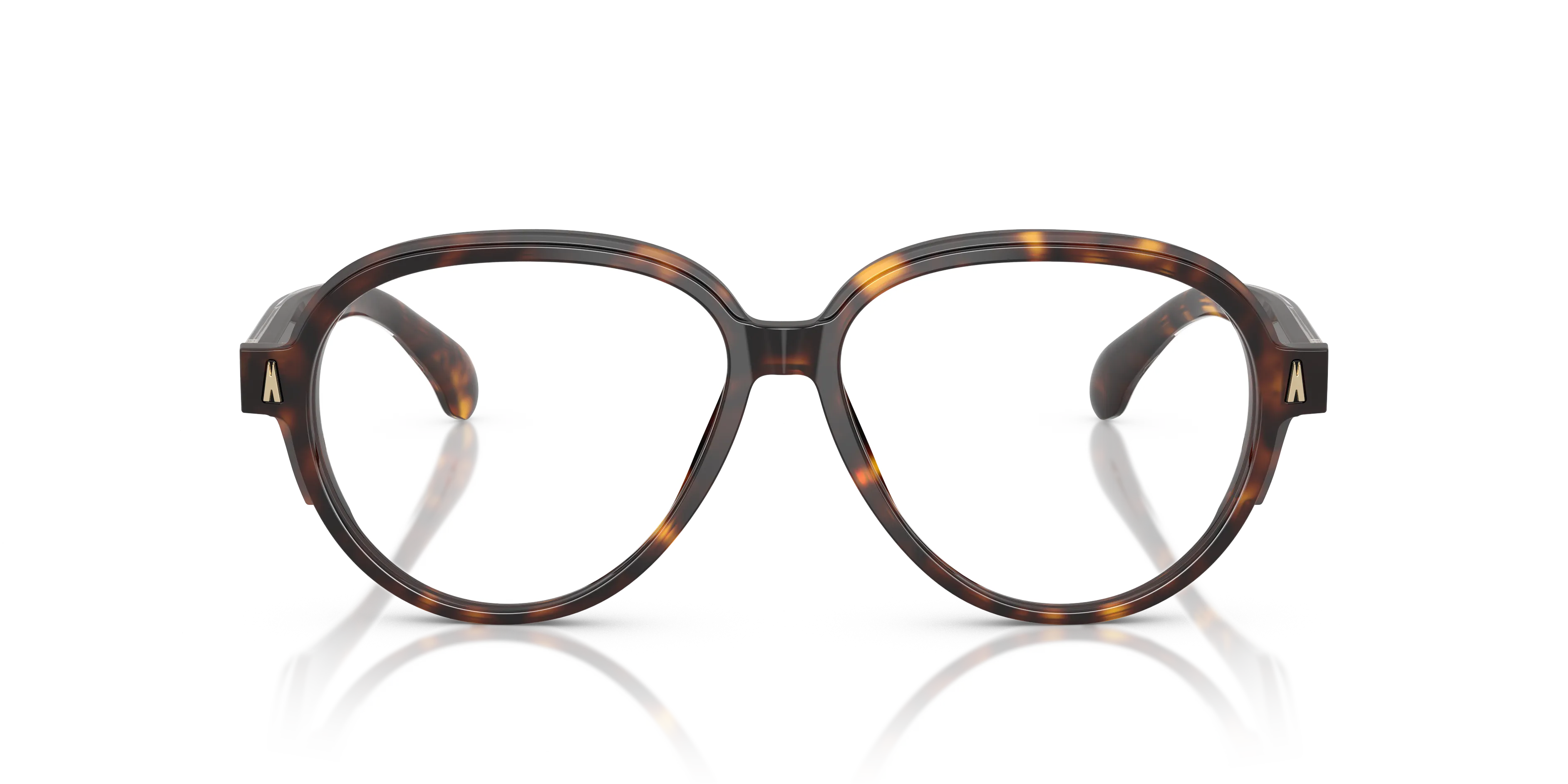 Moncler ME2003 3002 Montature da vista Acetato Tartaruga Trasparente Pilot Normale - immagine 3
