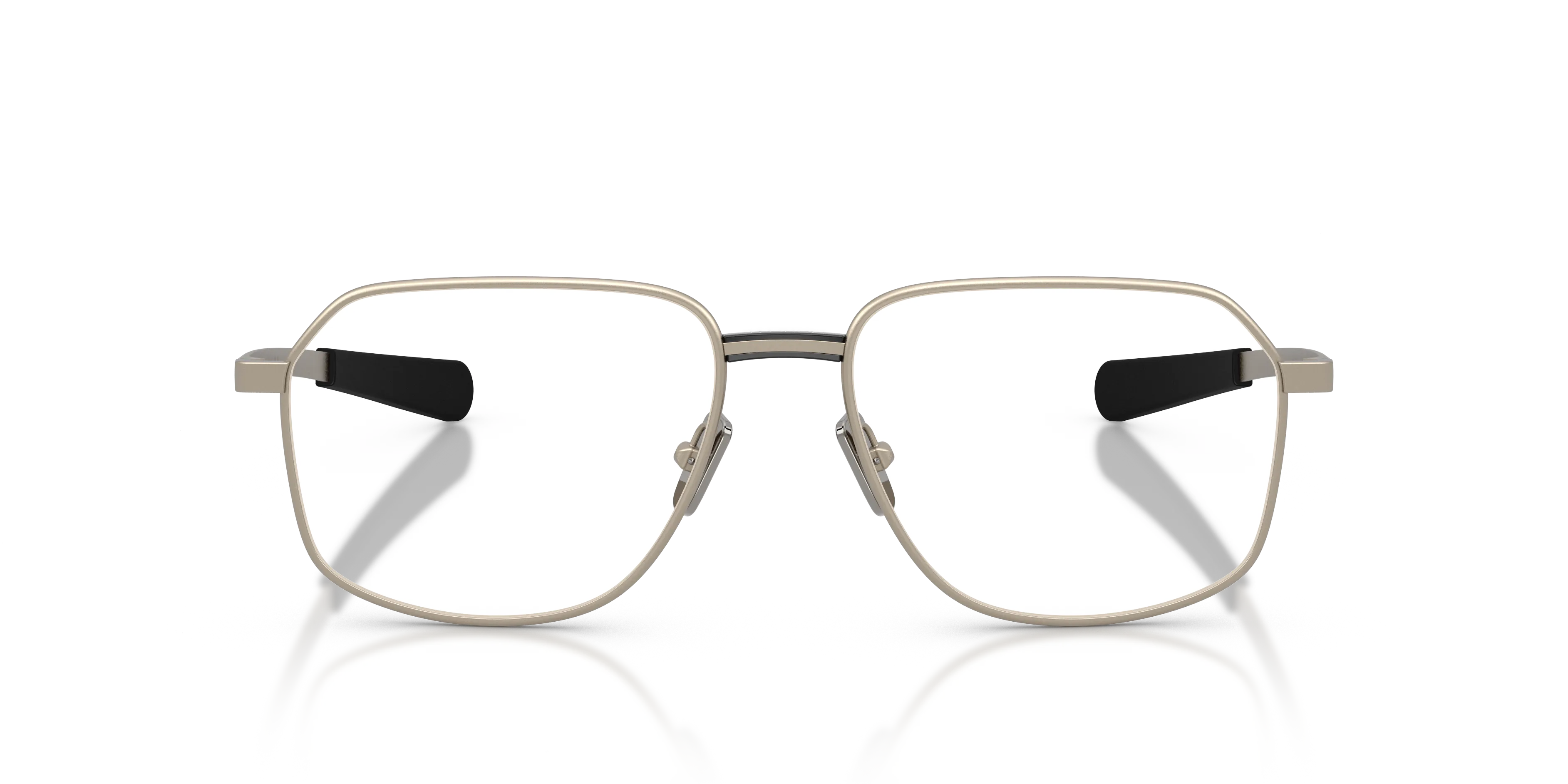 Moncler ME1010 1003 Montature da vista Metallo Bronzo Trasparente Squadrata Normale - immagine 3