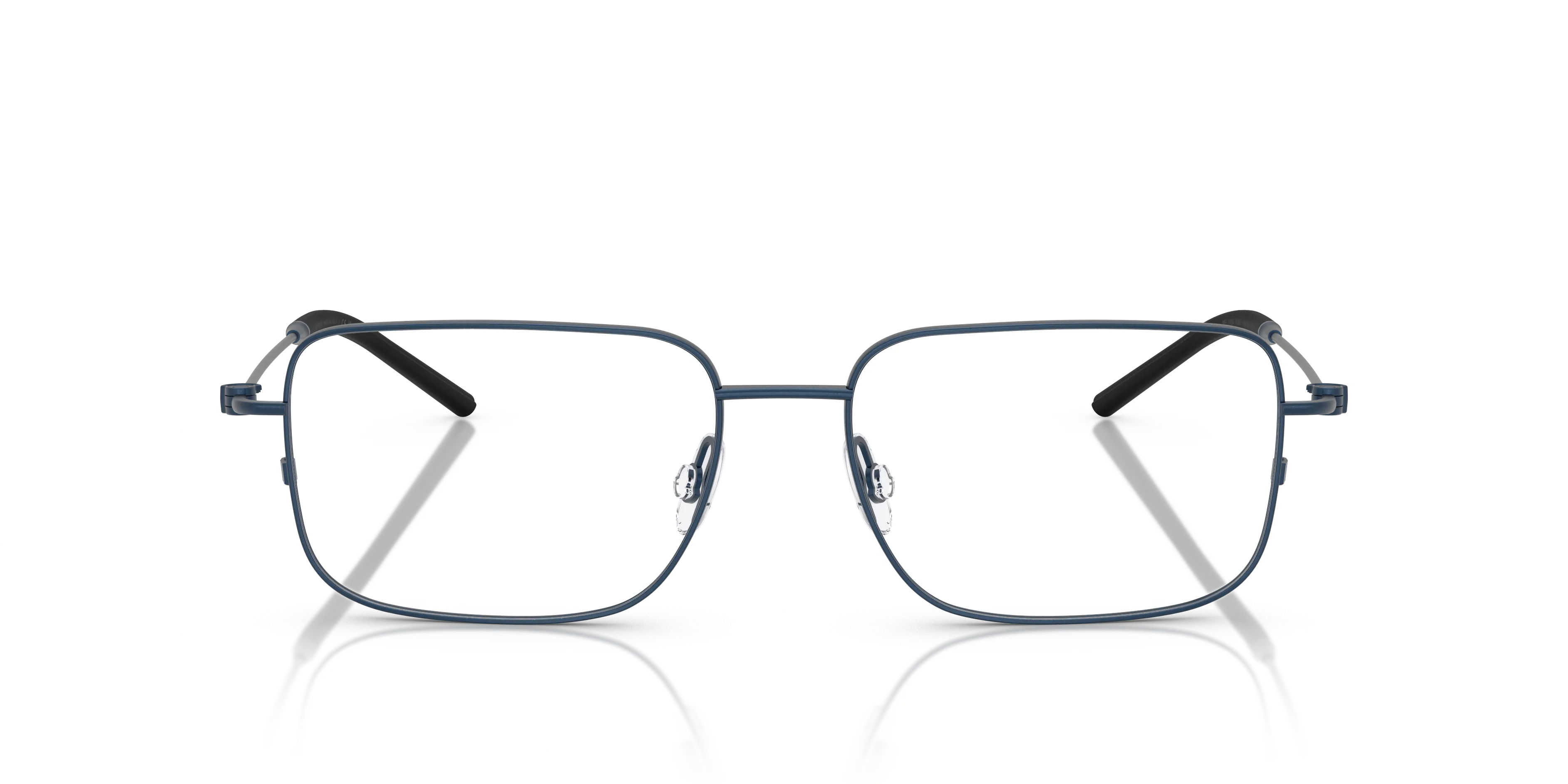Moncler ME1004 1008 Montature da vista Acciaio Blu Trasparente Geometrica Normale - immagine 3