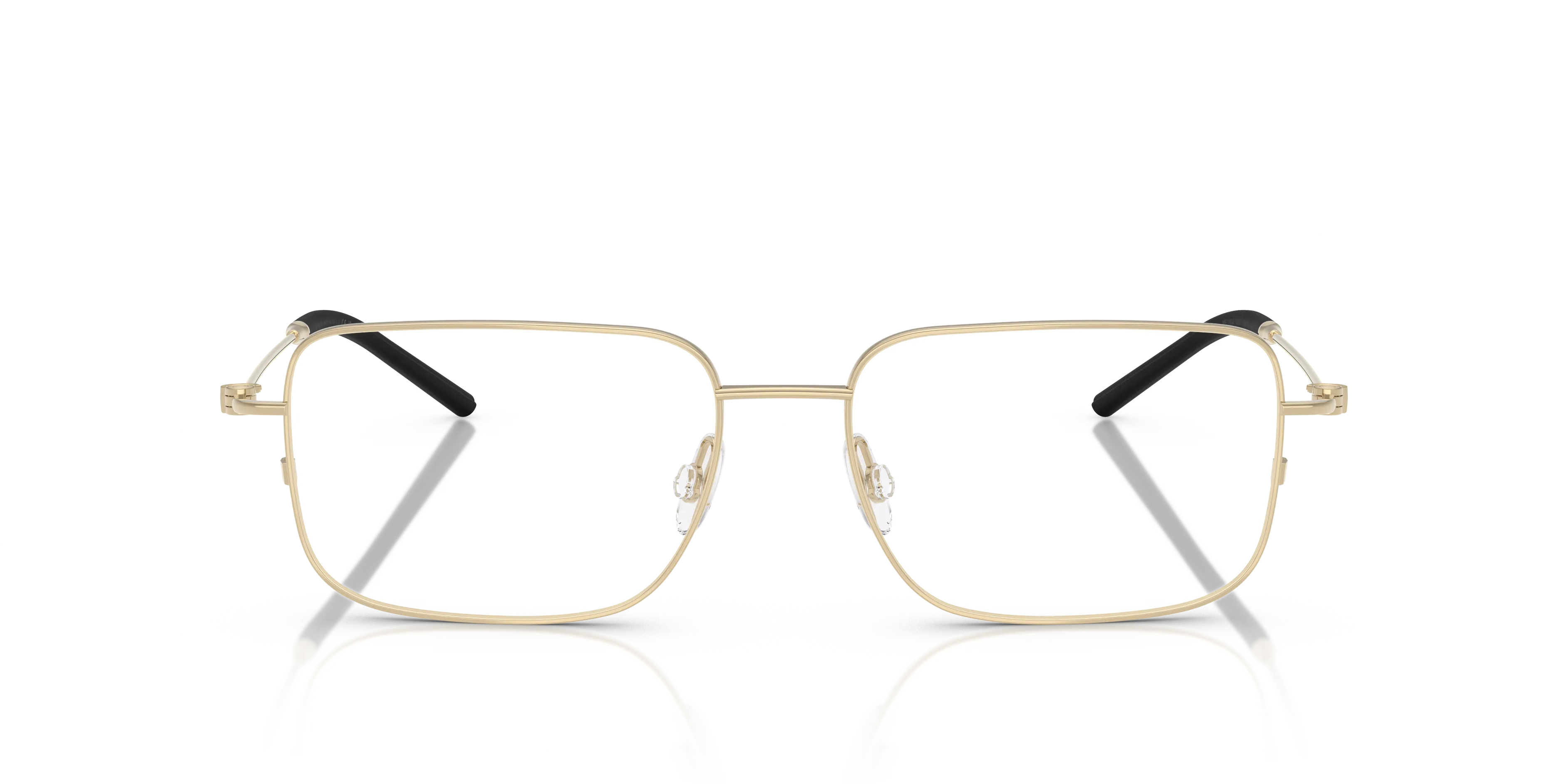 Moncler ME1004 1007 Montature da vista Acciaio Oro Trasparente Geometrica Normale - immagine 3