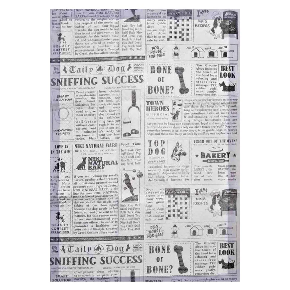 Croci Super Nappy Newspaper - Tappetini Igienici per Cani 57x84 cm 30 pz - Traverse Cani e Animali Domestici, per Pipi Cane e Gatto Ultra Assorbenti Usa e Getta, Antistrappo e Antiodore - immagine 4