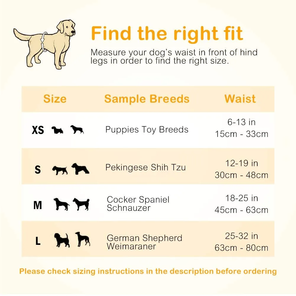 Dono Pannolini per cani e animali domestici, usa e getta, per cuccioli e cani, super assorbenti (6 l – 48 count) - immagine 6