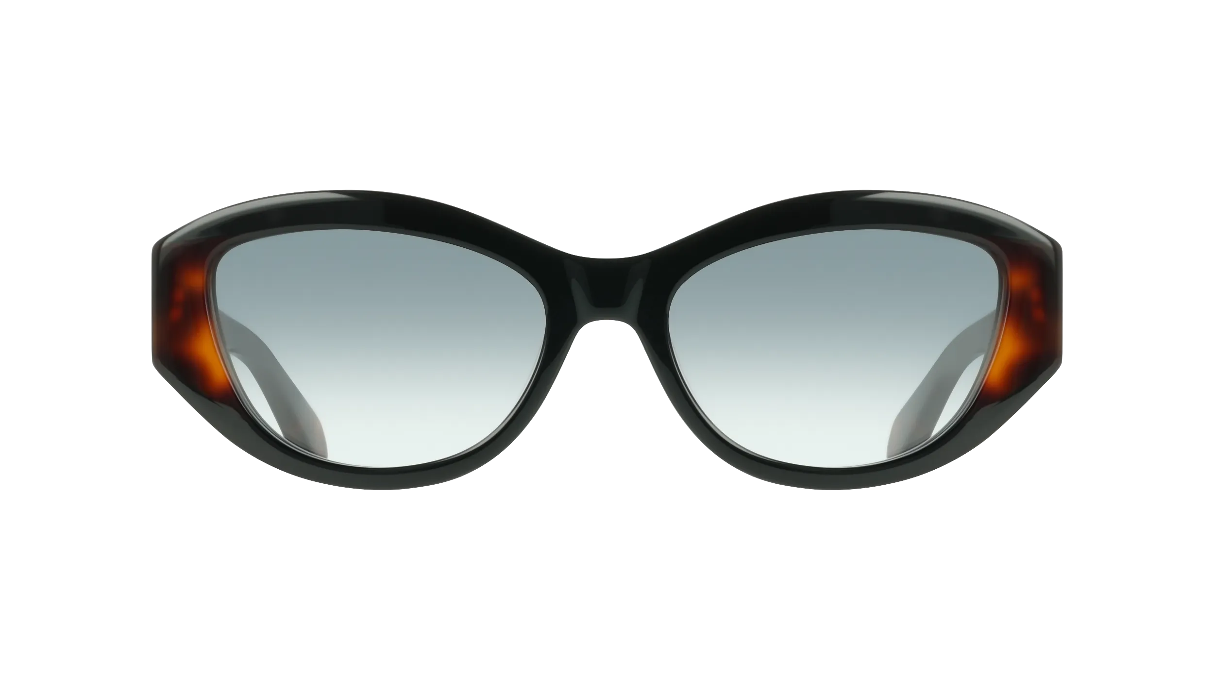 Ferragamo SF2104S 006 Occhiali da sole Acetato Nero Rotonda Normale - immagine 2