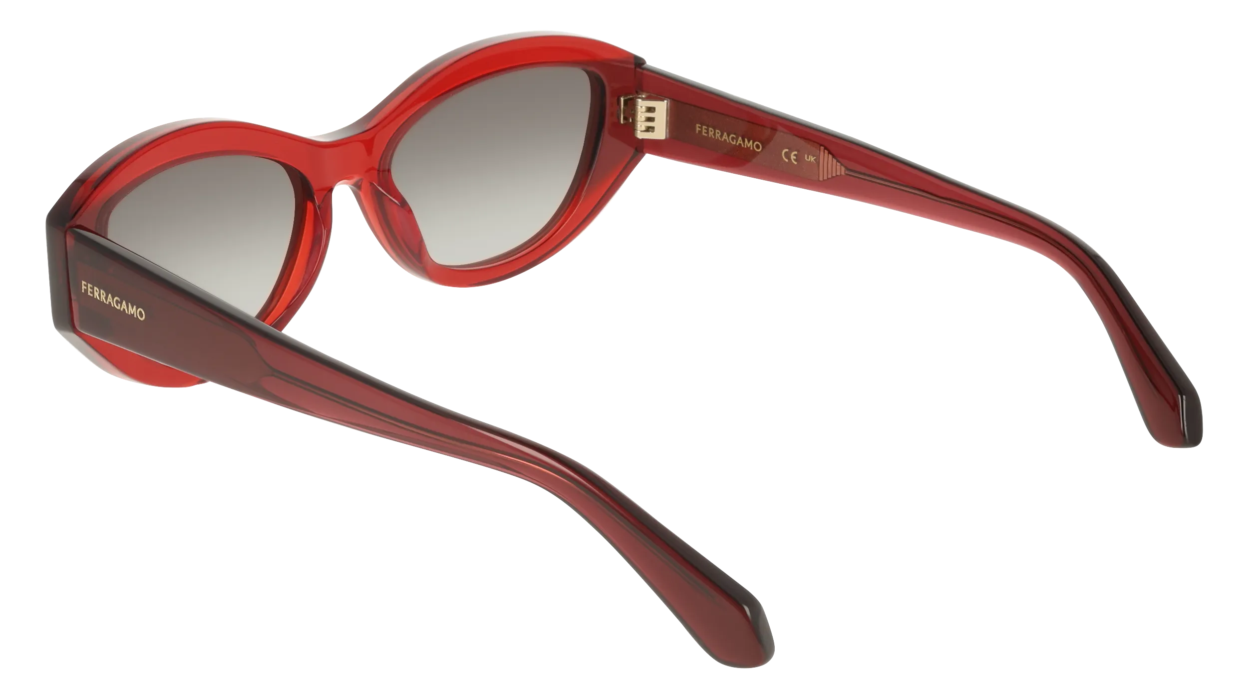 Ferragamo SF2104S 614 Occhiali da sole Acetato Rotonda Normale - immagine 4