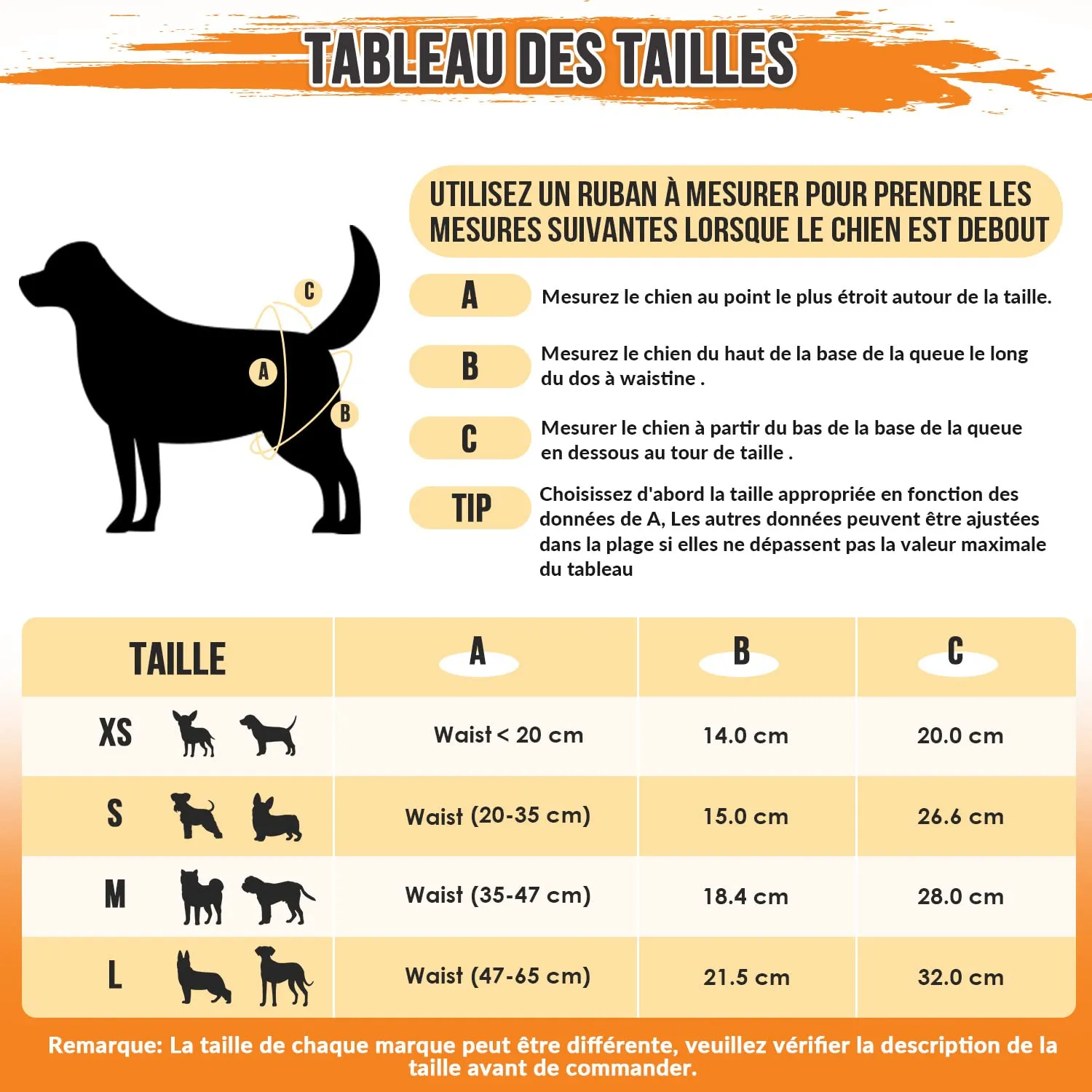 SlowTon Pannolino Lavabile per Cani, Confezione da 3 Pezzi a Prova di Perdite, Comodo Con Bottoni a Pressione Regolabili, Riutilizzabile per Caldi e Minzione - immagine 2