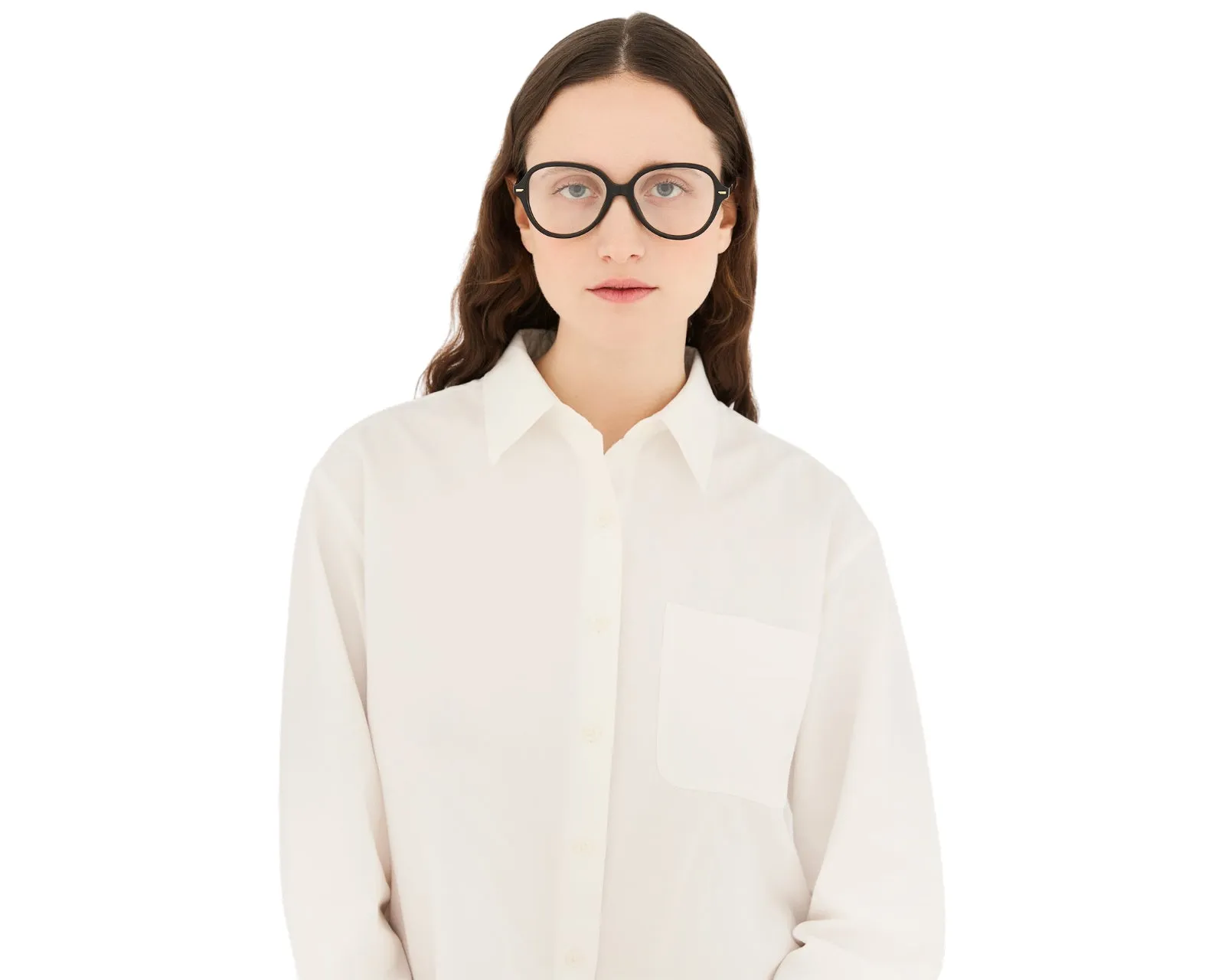 Retrosuperfuture SXN NUMERO 154 BLACK Montature da vista Acetato Nero Farfalla - immagine 4