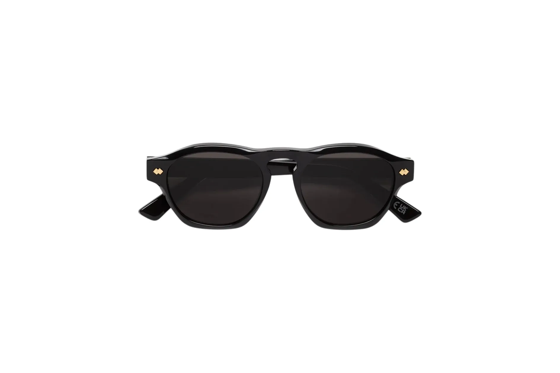 Marni NGR Yunari Black Occhiali da sole Acetato Nero Nero Geometrica Normale - immagine 2
