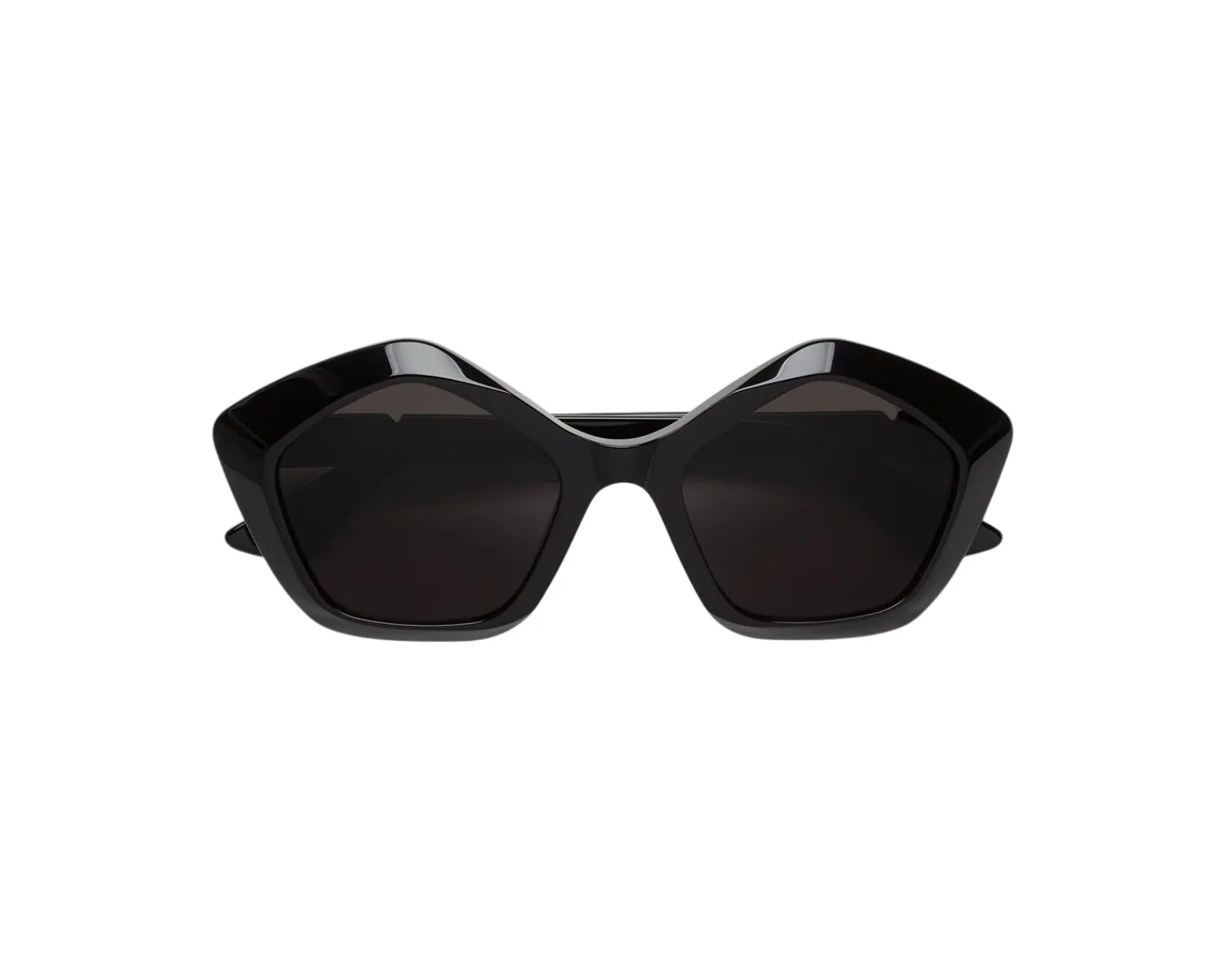 Marni 4ZA Eluvi Black Occhiali da sole Acetato Nero Nero Geometrica Normale - immagine 2