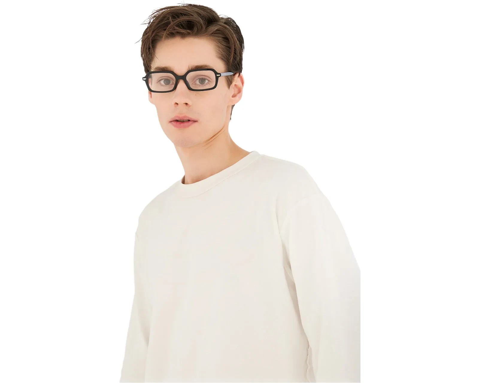 Retrosuperfuture WW6 NUMERO 151 BLACK Montature da vista Acetato Nero Squadrata - immagine 4