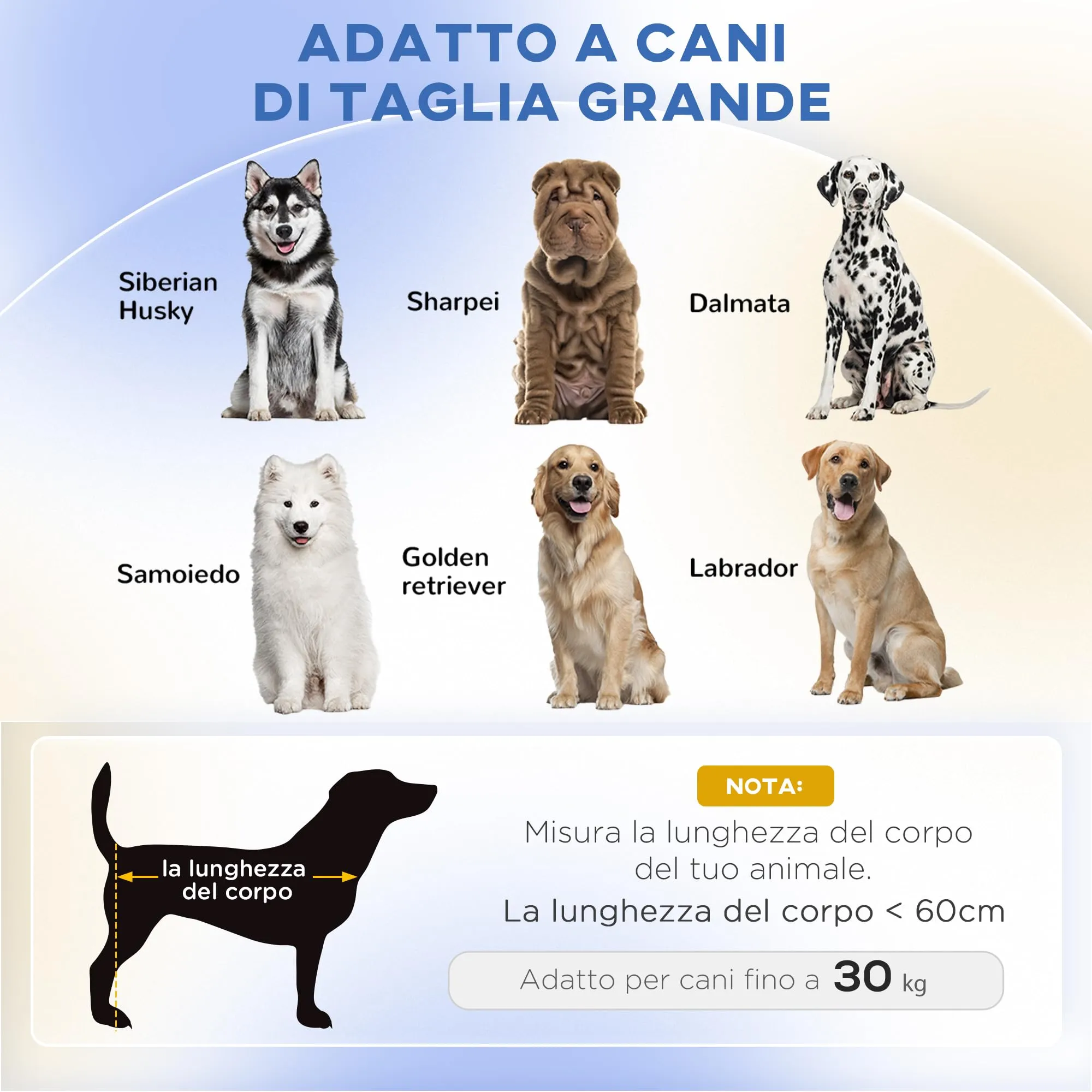 PawHut Divano per Cani Taglia Grande Gambe Rialzate 98x67x25cm Verde Chiaro - immagine 4