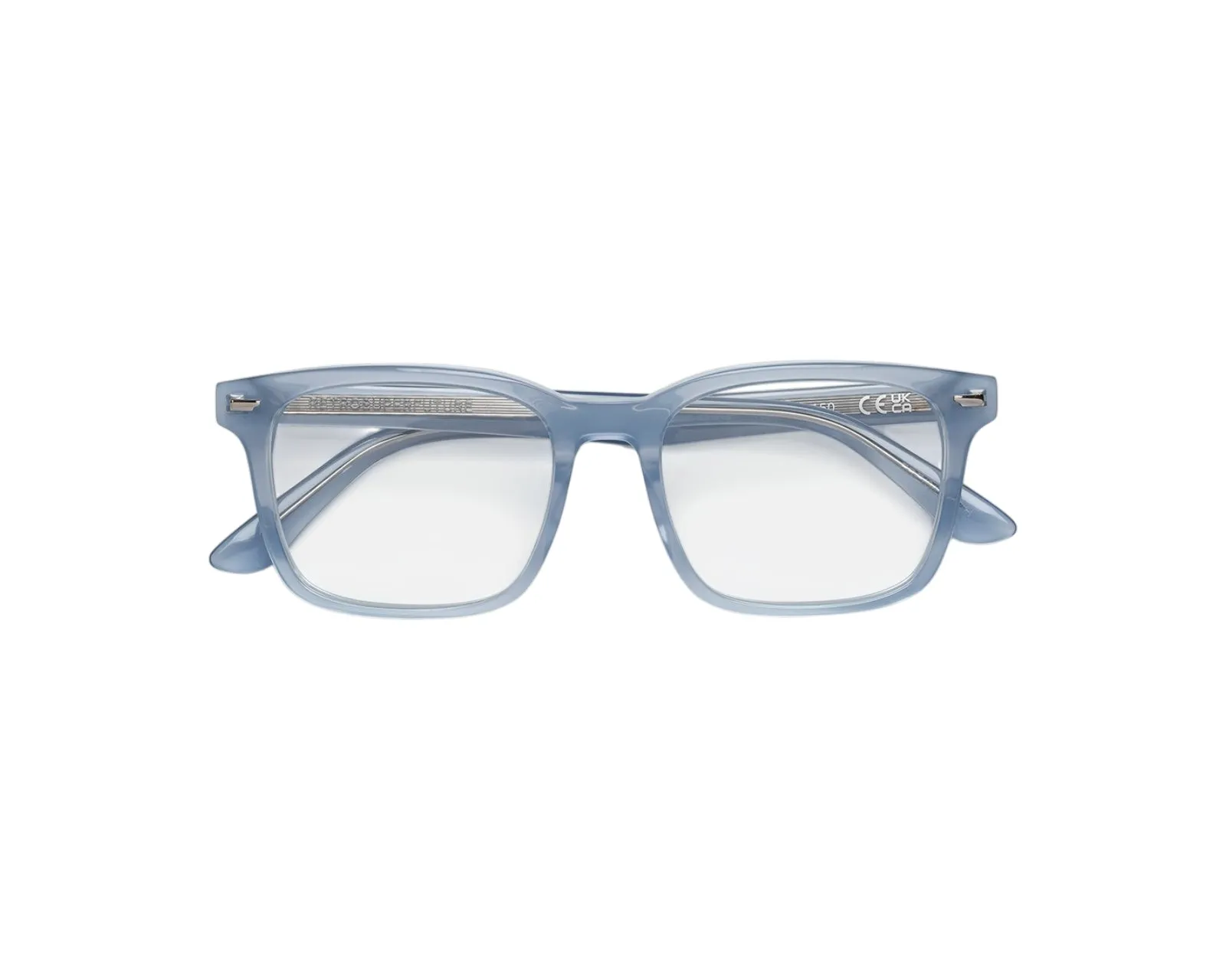Retrosuperfuture FRE NUMERO 150 BELLA Montature da vista Acetato Azzurro Squadrata - immagine 2