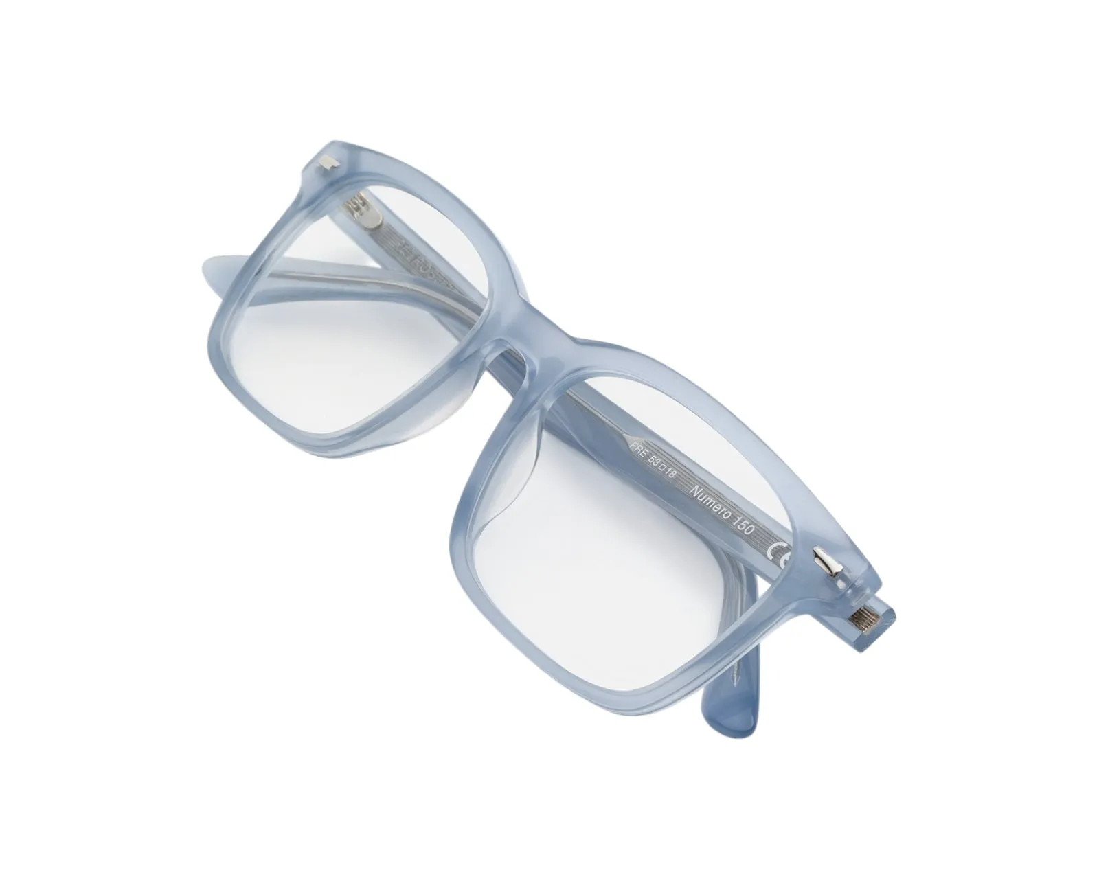 Retrosuperfuture FRE NUMERO 150 BELLA Montature da vista Acetato Azzurro Squadrata - immagine 3