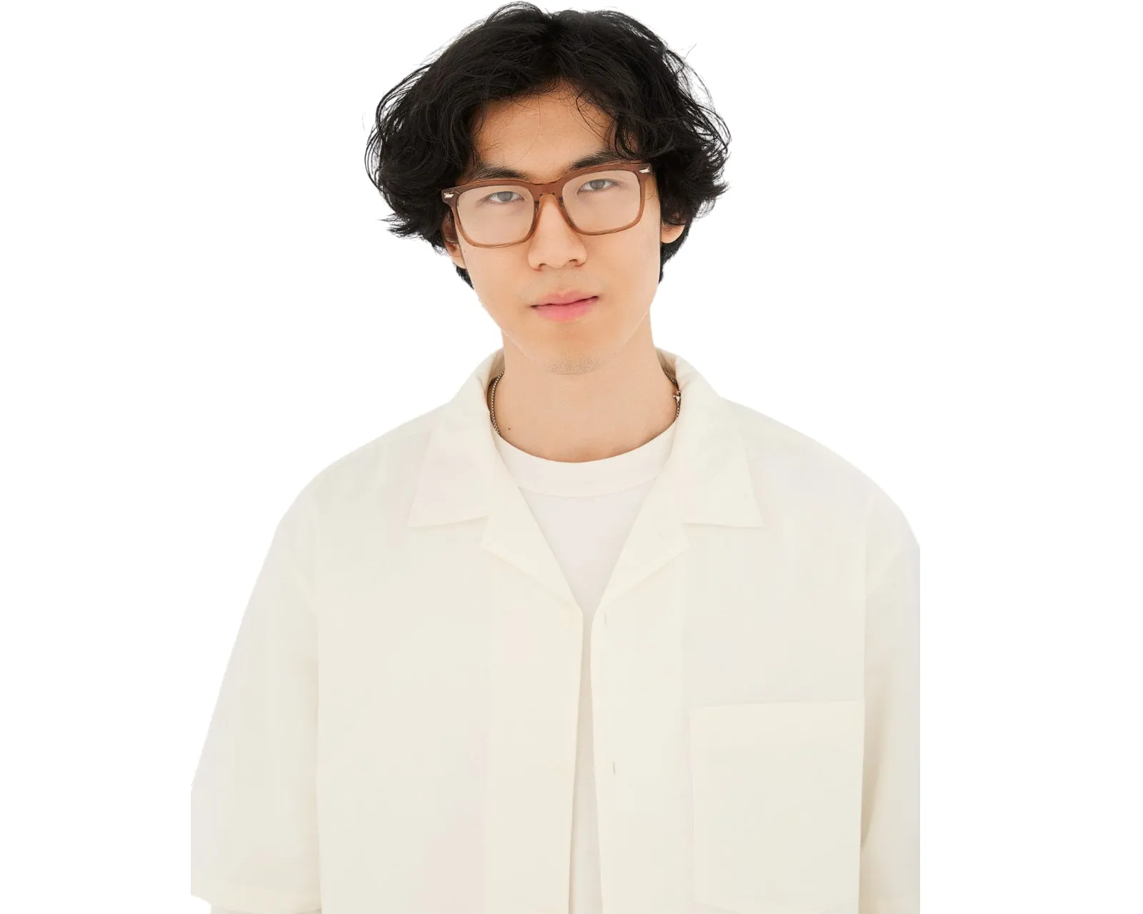 Retrosuperfuture R2P NUMERO 150 COLA Montature da vista Acetato Marrone Squadrata - immagine 4