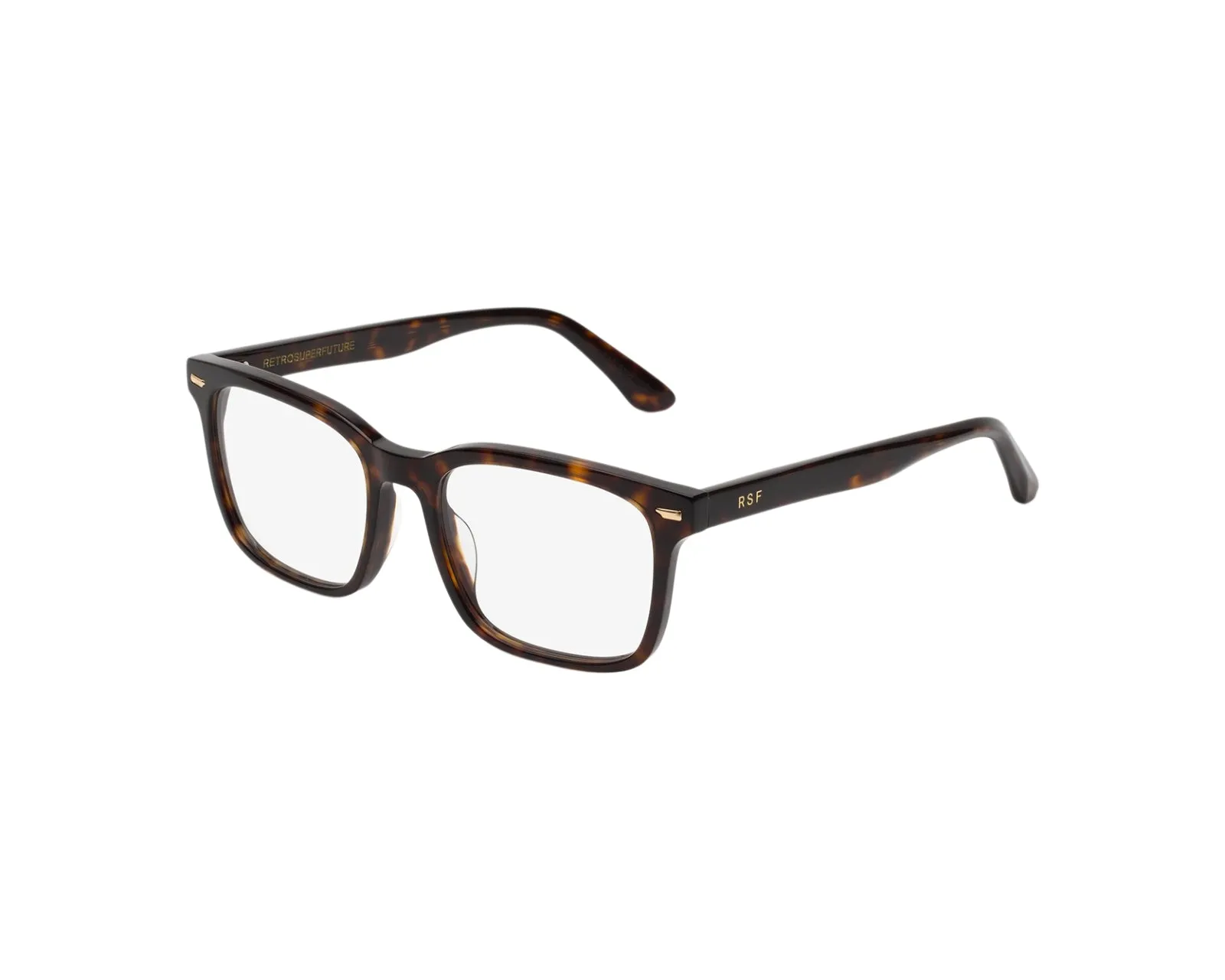 Retrosuperfuture EO7 NUMERO 150 3627 Montature da vista Acetato Havana Squadrata - immagine 1