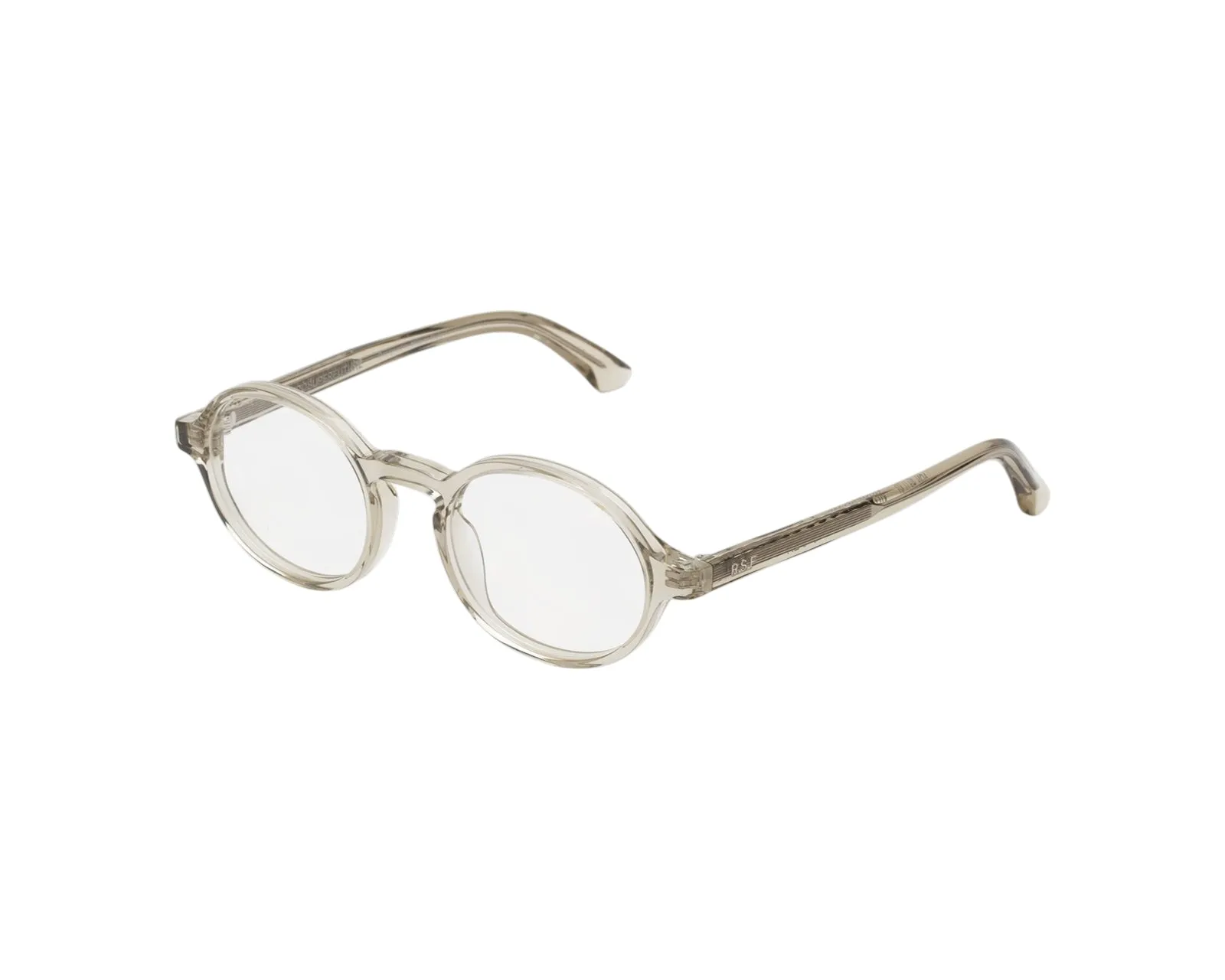 Retrosuperfuture AQN NUMERO 140 NEBBIA Montature da vista Acetato Grigio Rotonda - immagine 1