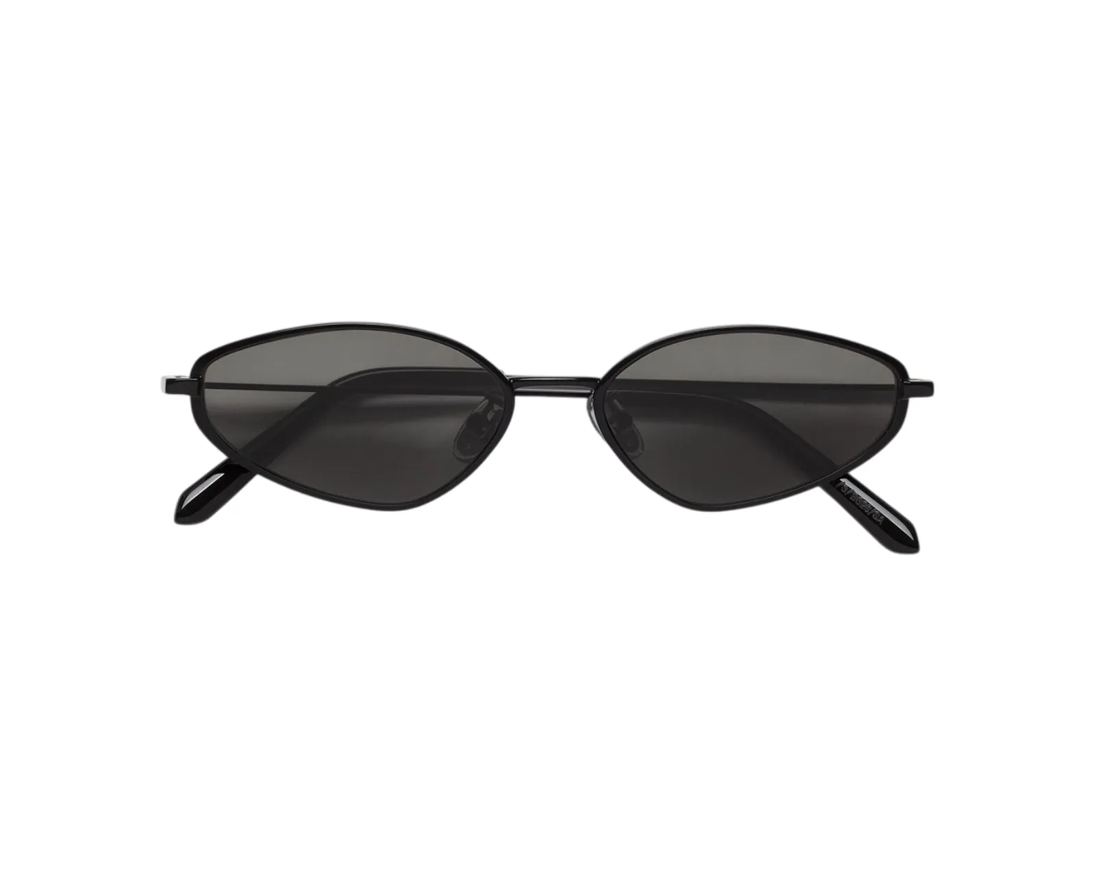 Retrosuperfuture CGA ZYRA BLACK Occhiali da sole Metallo Nero Nero Geometrica Normale - immagine 2