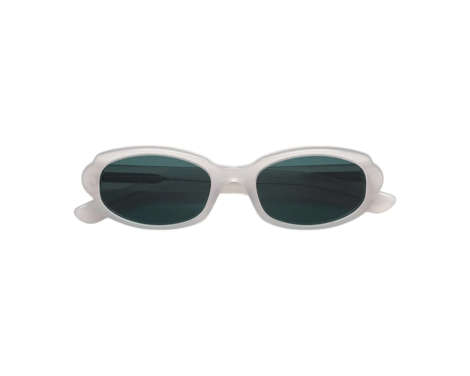 Retrosuperfuture YN3 ESATTO NUVOLA Occhiali da sole Acetato Trasparente opaco Blu Rotonda Normale - immagine 2