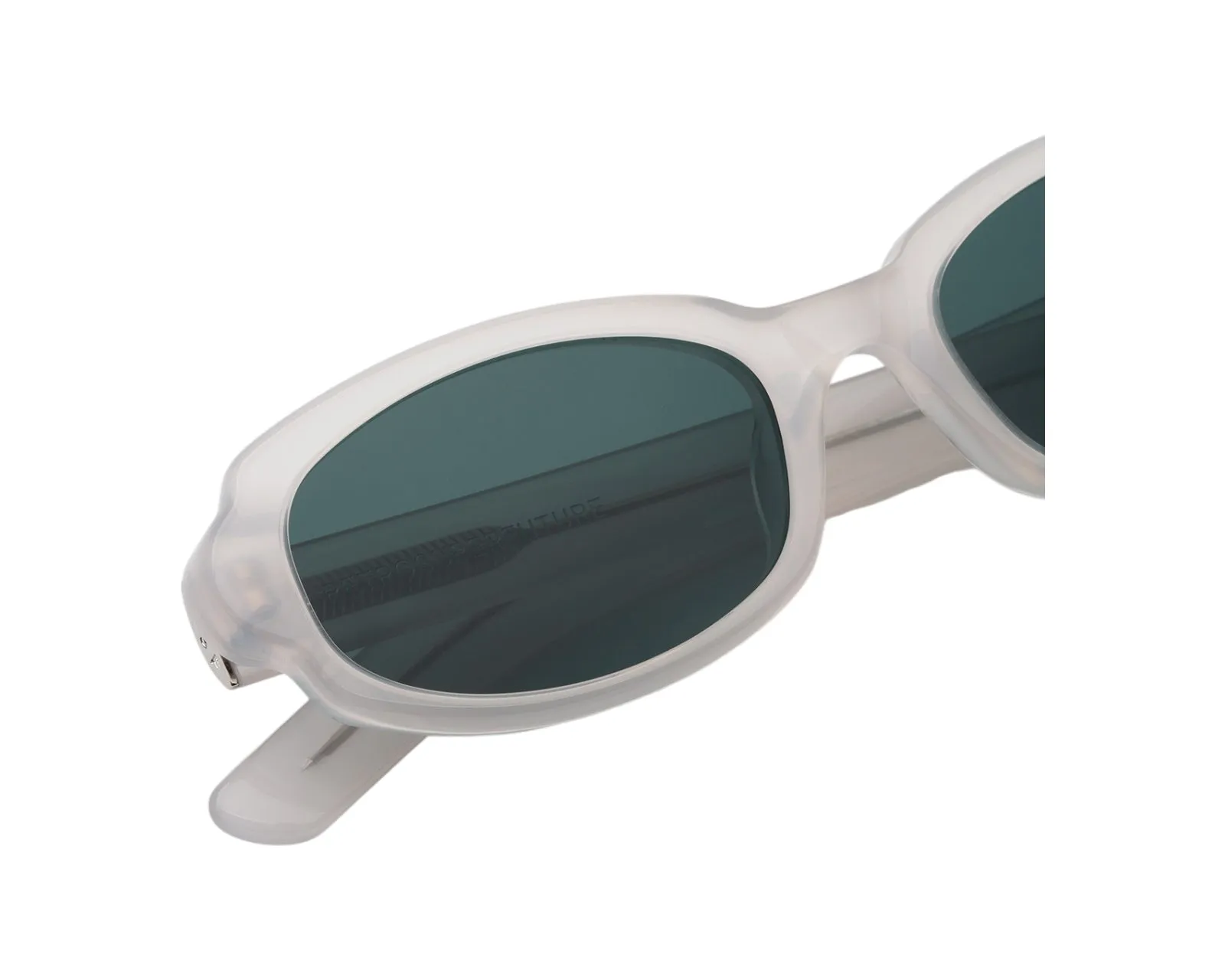 Retrosuperfuture YN3 ESATTO NUVOLA Occhiali da sole Acetato Trasparente opaco Blu Rotonda Normale - immagine 3