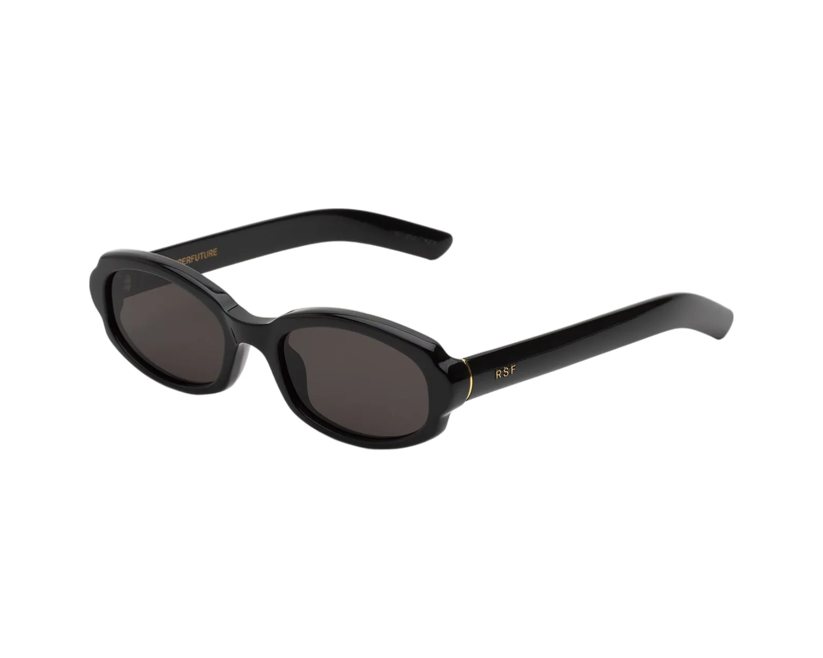 Retrosuperfuture HFO ESATTO BLACK Occhiali da sole Acetato Nero Nero Rotonda Normale - immagine 1