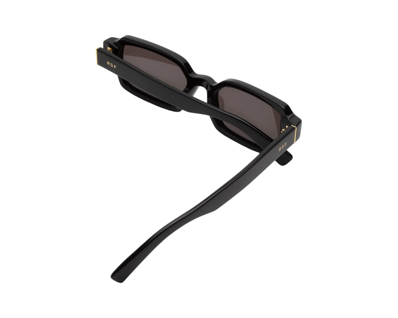 Retrosuperfuture QYV CARINO BLACK Occhiali da sole Acetato Nero Nero Squadrata Normale - immagine 3