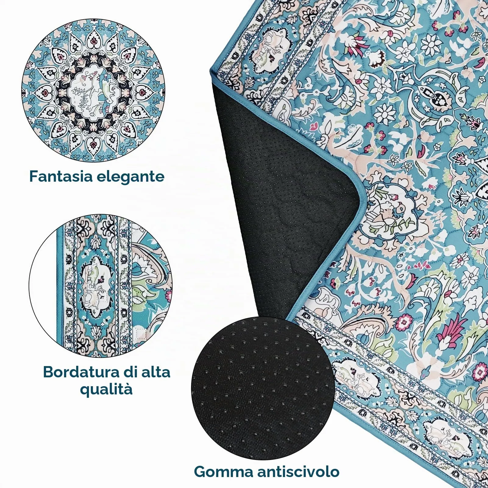 Tappetini lavabili per cani, 2 tappetini per cuccioli con feromoni,60x45cm - immagine 5