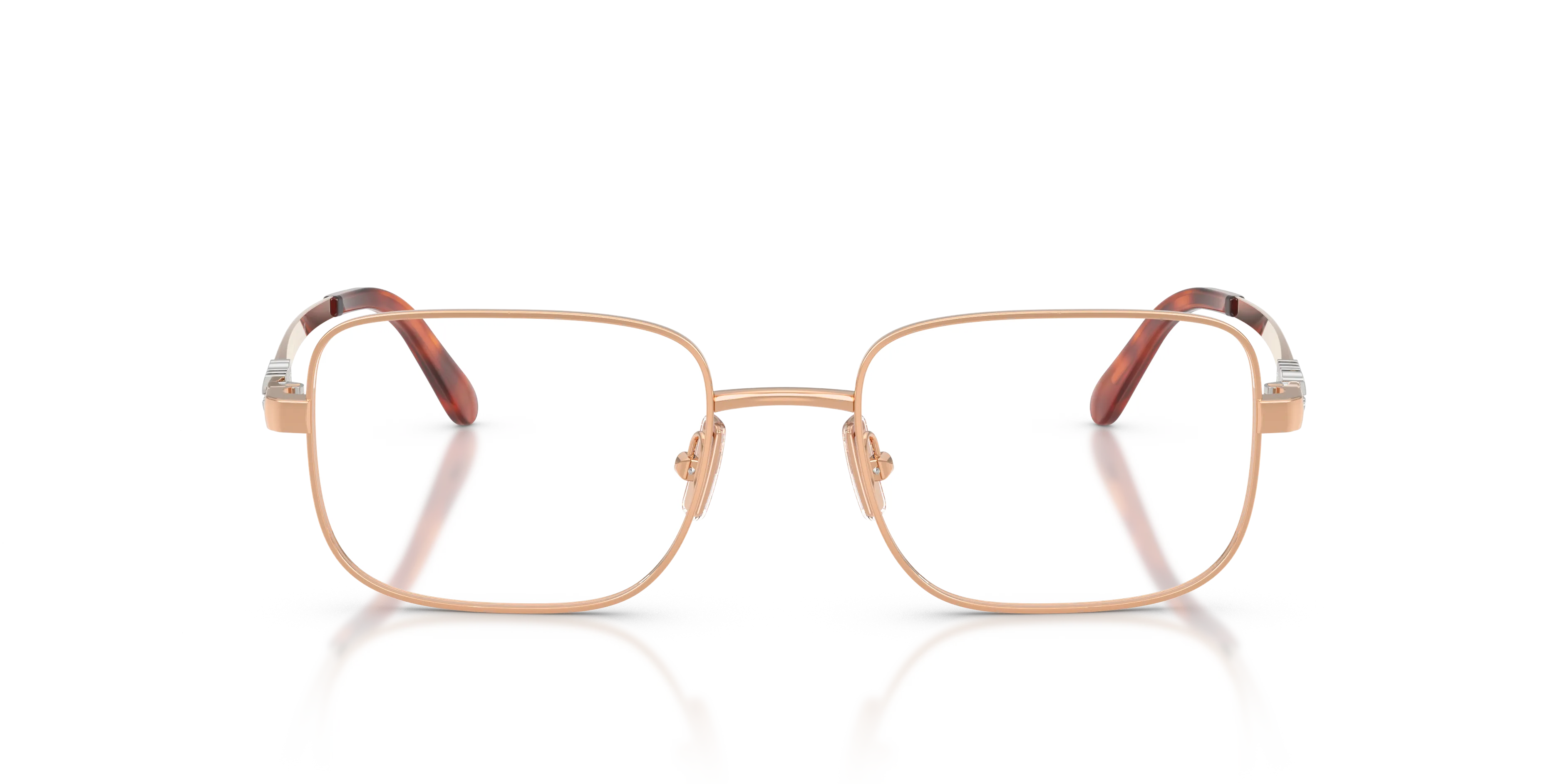 Miu Miu MU 51ZV ZVF1O1 Montature da vista Metallo Rosa Trasparente Squadrata Normale - immagine 3