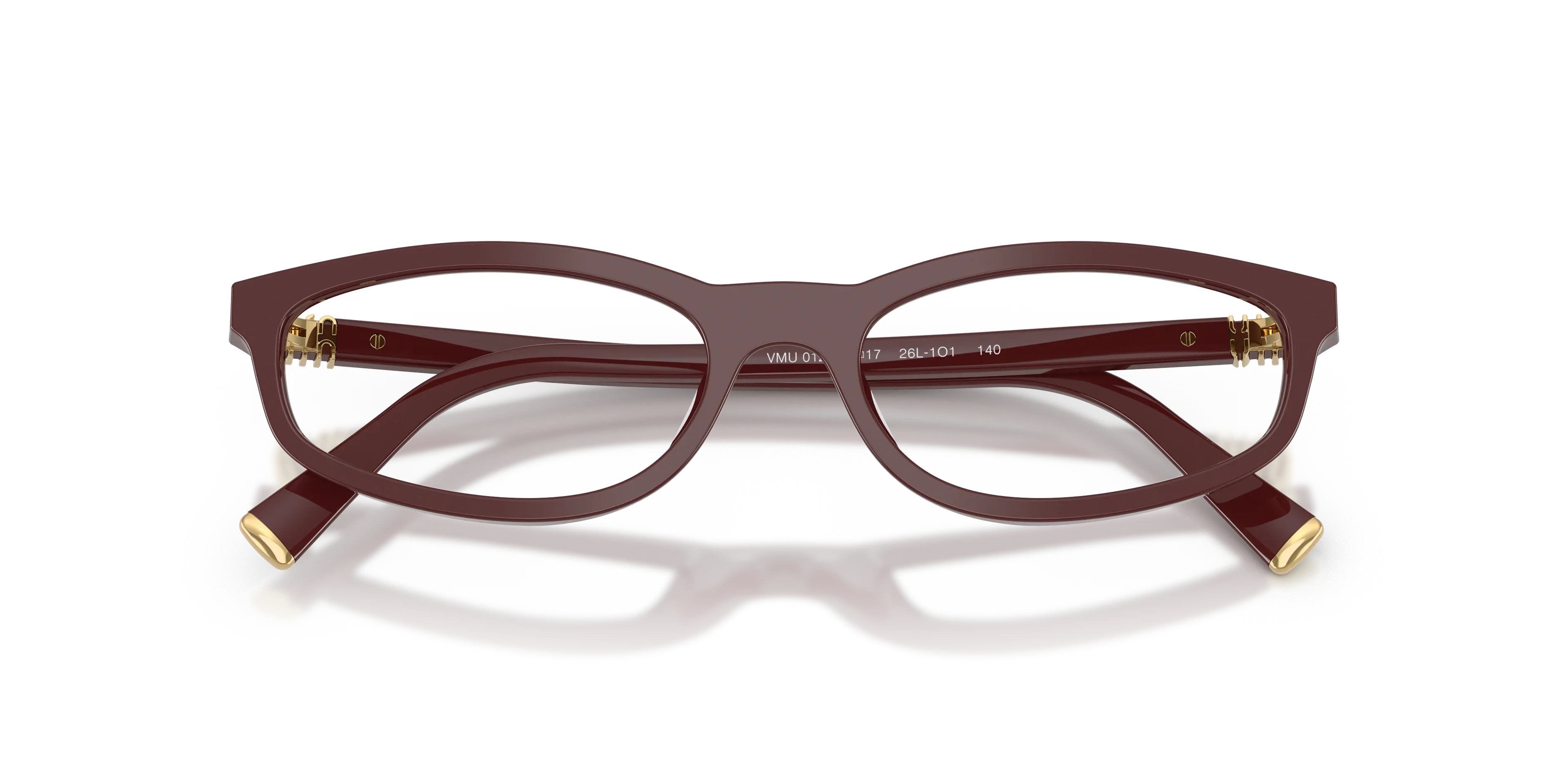 Miu Miu MU 01ZV 26L1O1 Montature da vista Acetato Rosa Trasparente Rotonda Normale - immagine 2