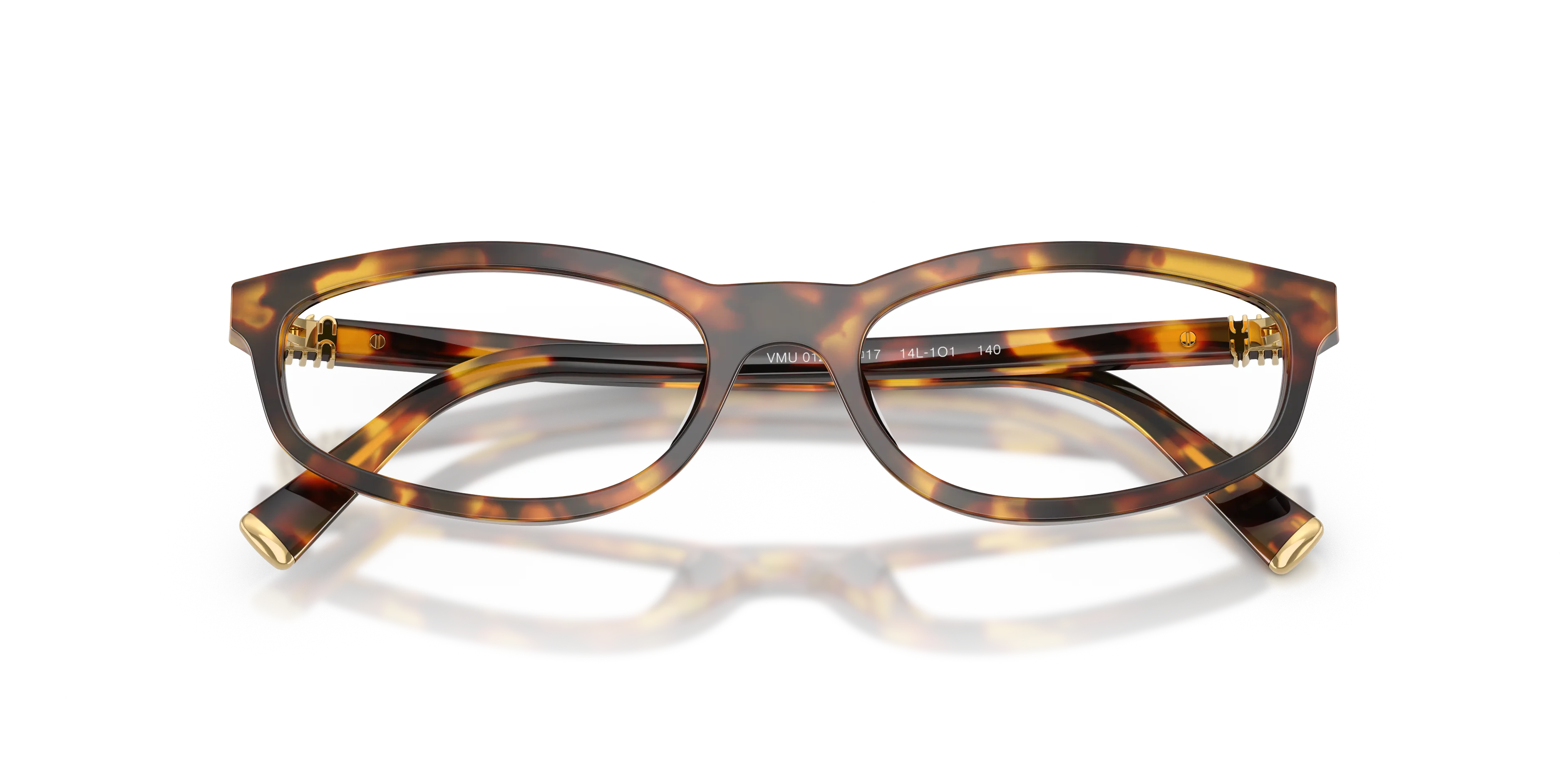 Miu Miu MU 01ZV 14L1O1 Montature da vista Acetato Tartaruga Trasparente Rotonda Normale - immagine 2