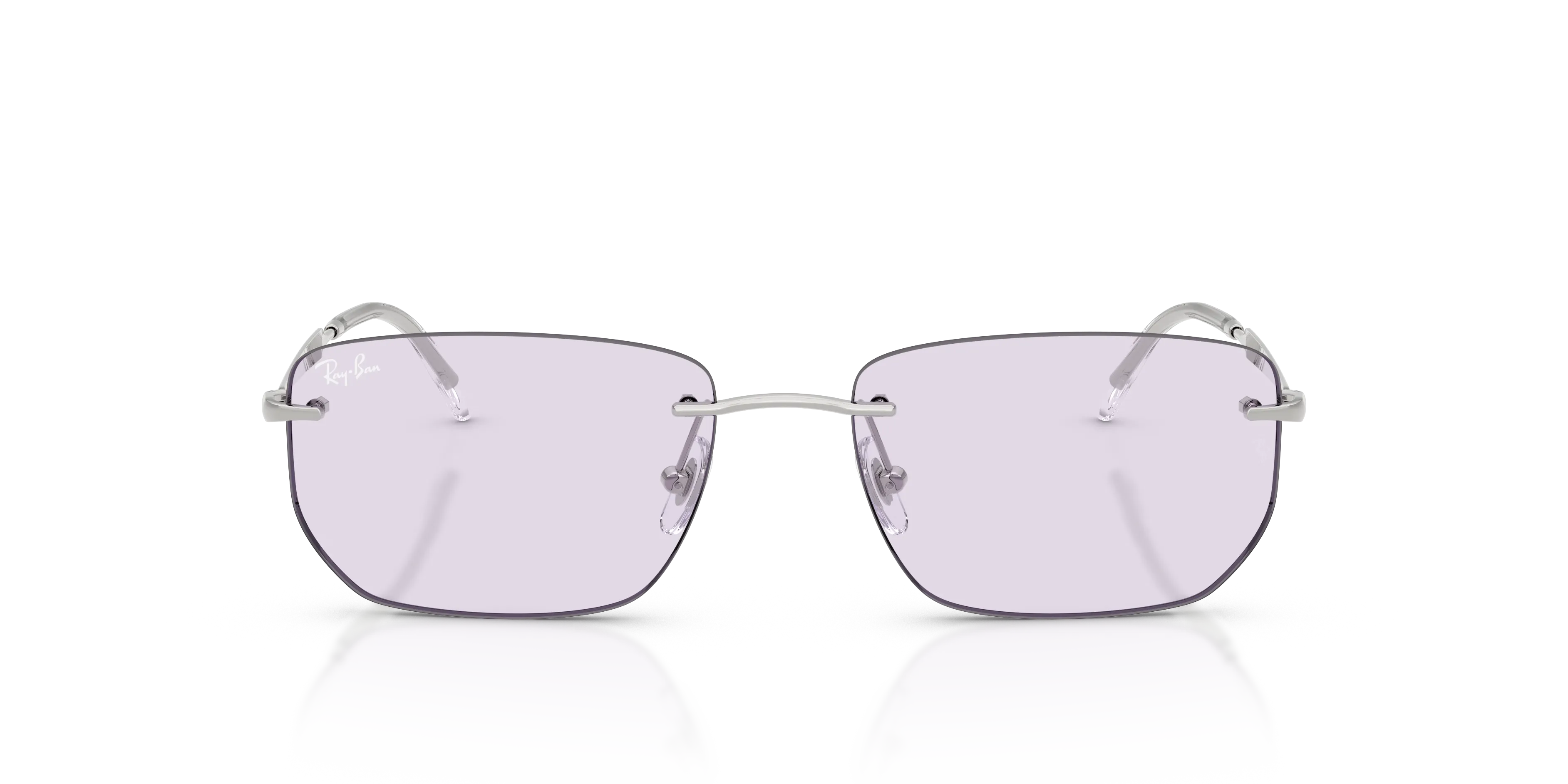Ray - Ban RB3768 003/MH Occhiali da sole Metallo Argento [""] Geometrica Fotocromatiche - immagine 3