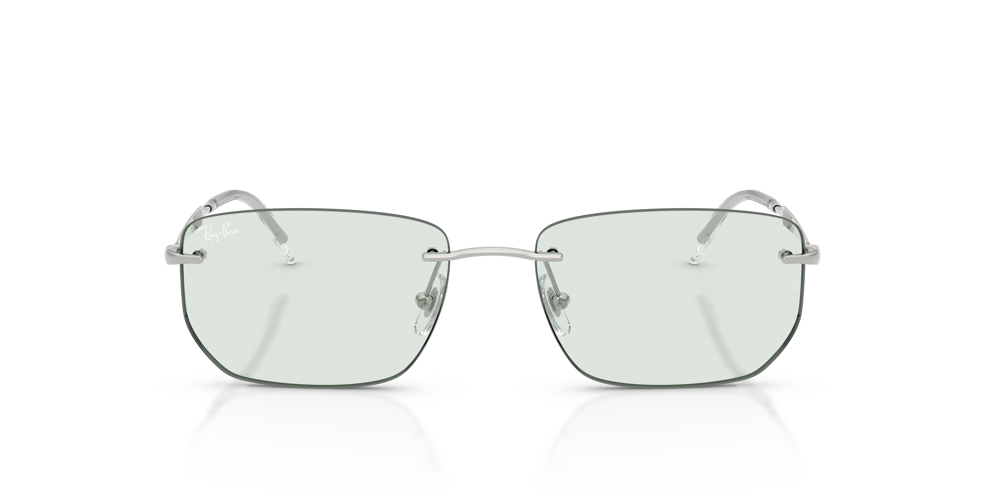 Ray - Ban RB3768 003/M1 Occhiali da sole Metallo Argento [""] Geometrica Fotocromatiche - immagine 3