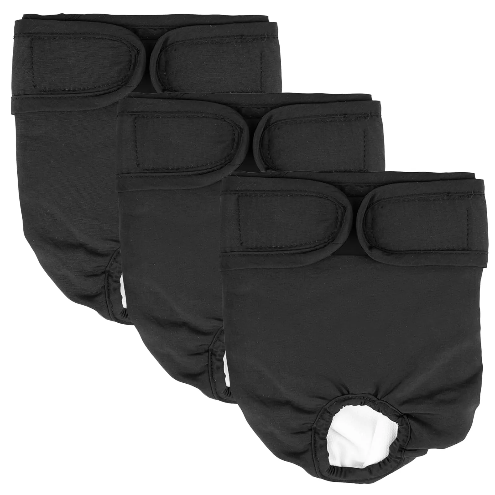 AMFUN Mutandina Igienica Doggy, 3 Pezzi Pannolini Cane Lavabili, Pannolino per cani, Mutande Igieniche Animali Lavabili, Riutilizzabili, Altamente Assorbenti (M) - immagine 1